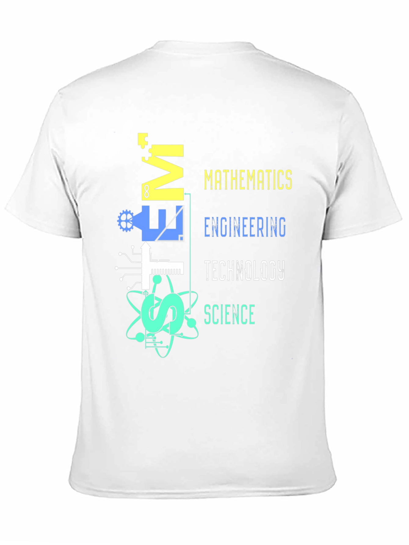 STEM T-Shirt: Mathematics Engineering Tech Science Graphic Tee