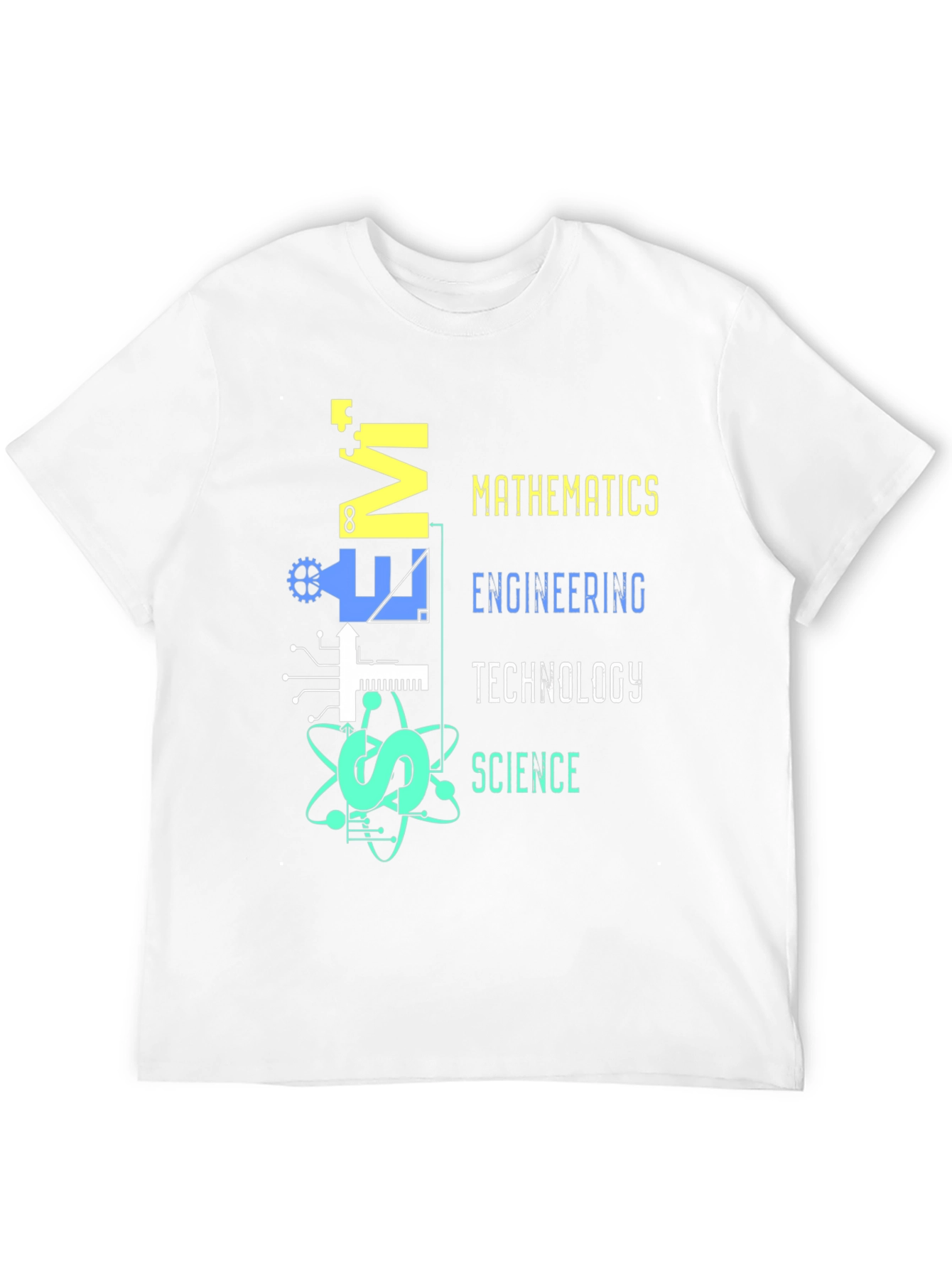 STEM T-Shirt: Mathematics Engineering Tech Science Graphic Tee