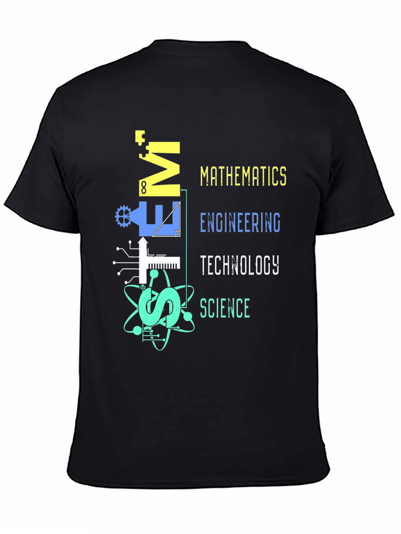 STEM T-Shirt: Mathematics Engineering Tech Science Graphic Tee