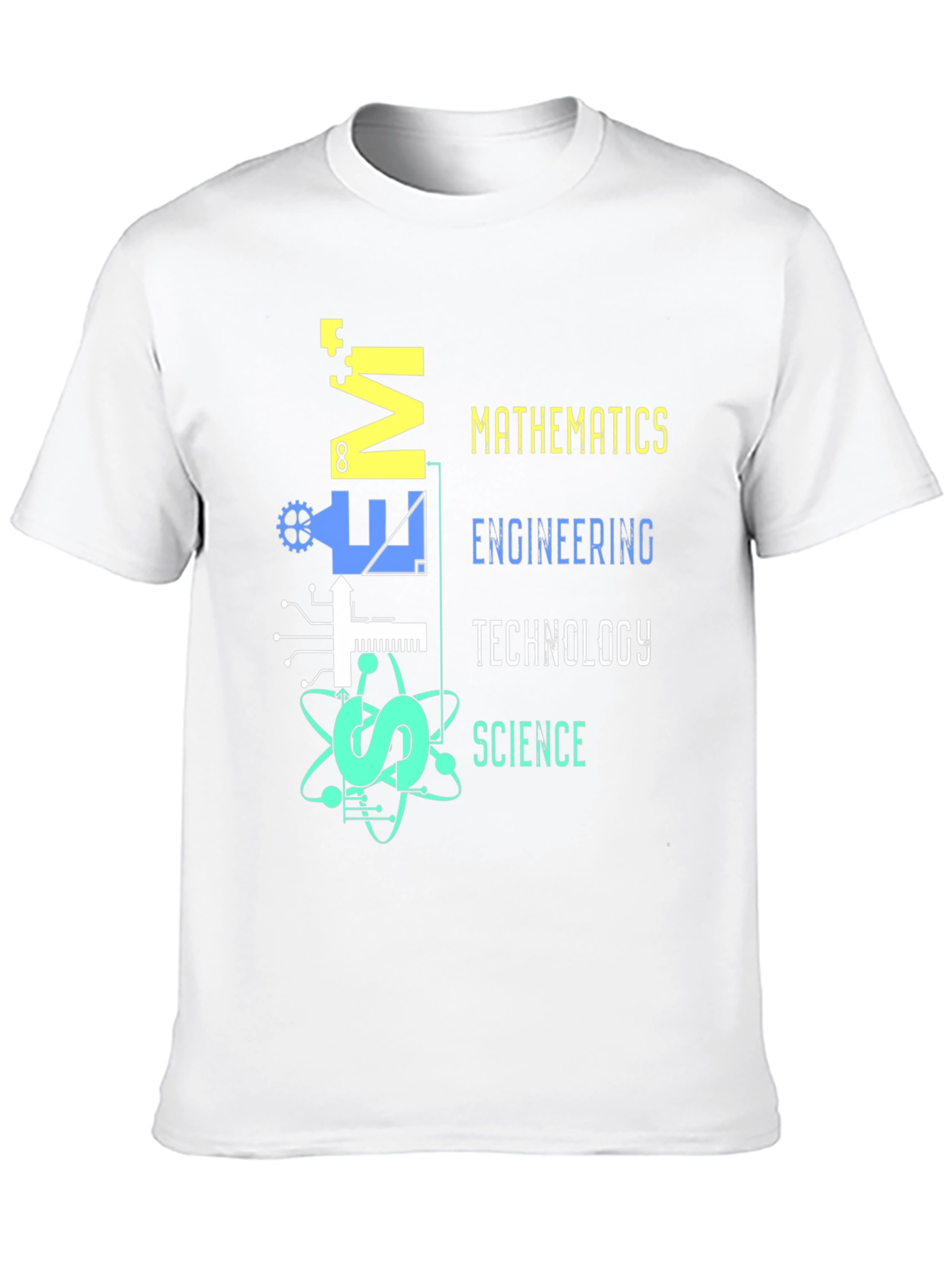 STEM T-Shirt: Mathematics Engineering Tech Science Graphic Tee
