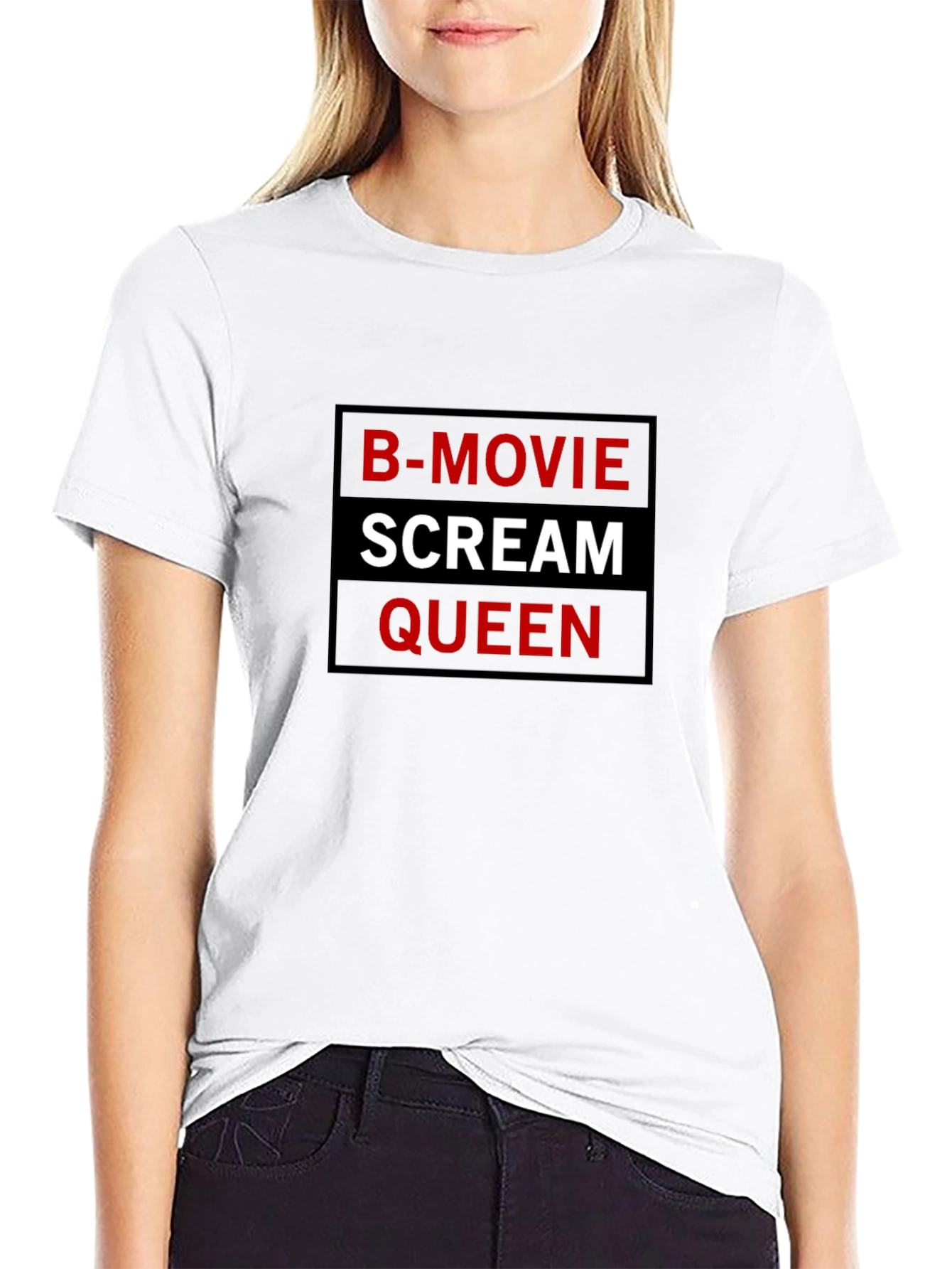 B-Movie Scream Queen Graphic T-Shirt