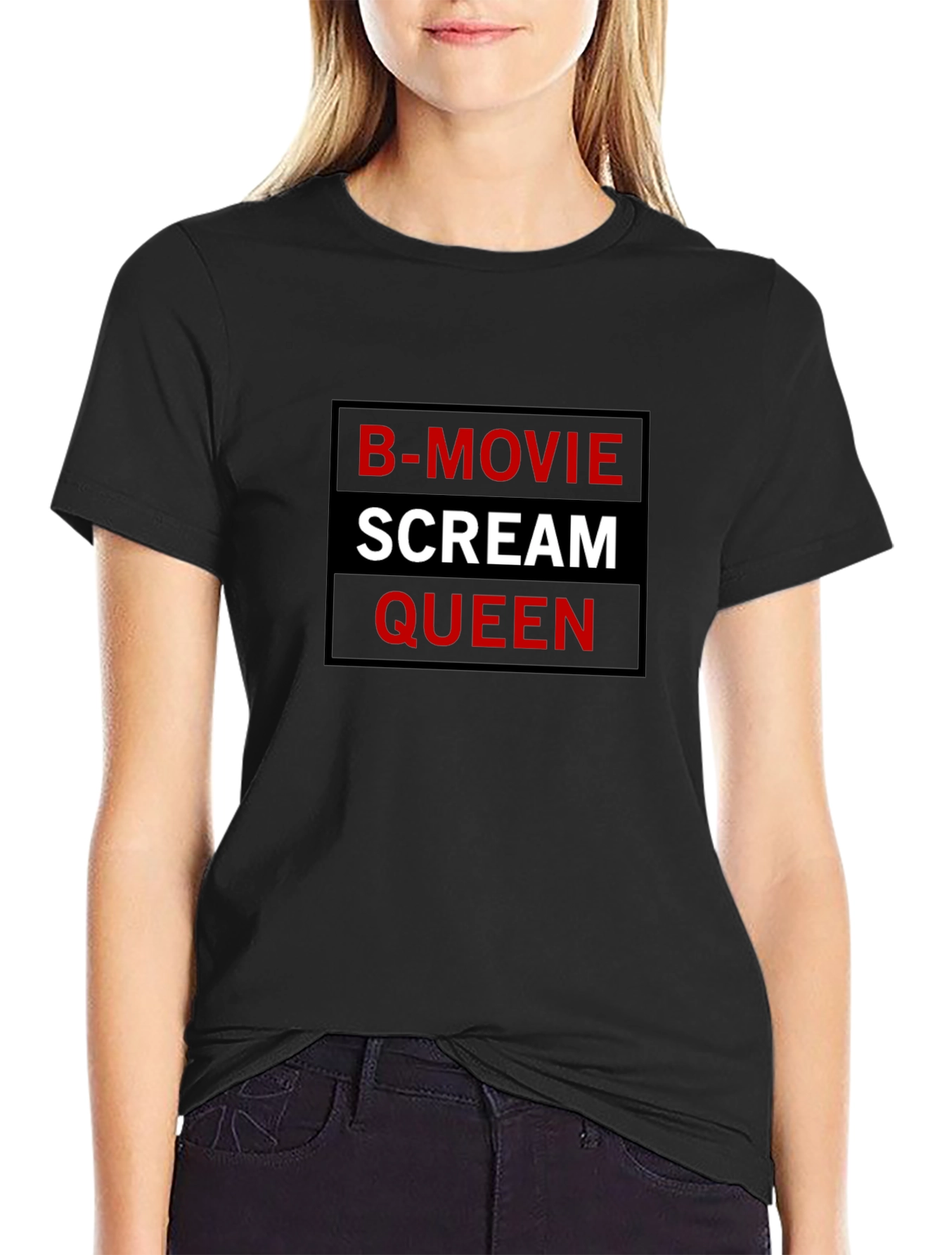 B-Movie Scream Queen Graphic T-Shirt