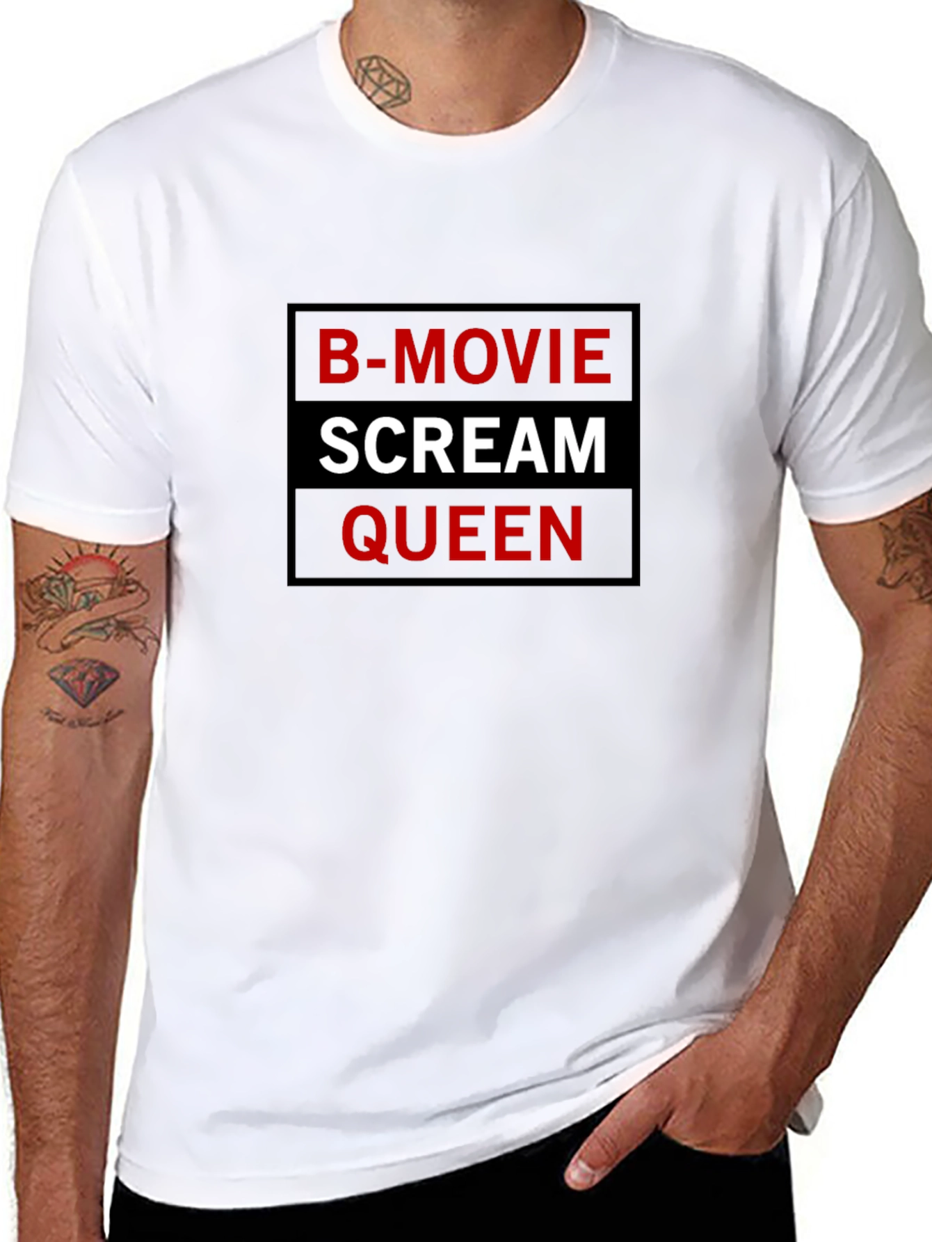 B-Movie Scream Queen Graphic T-Shirt