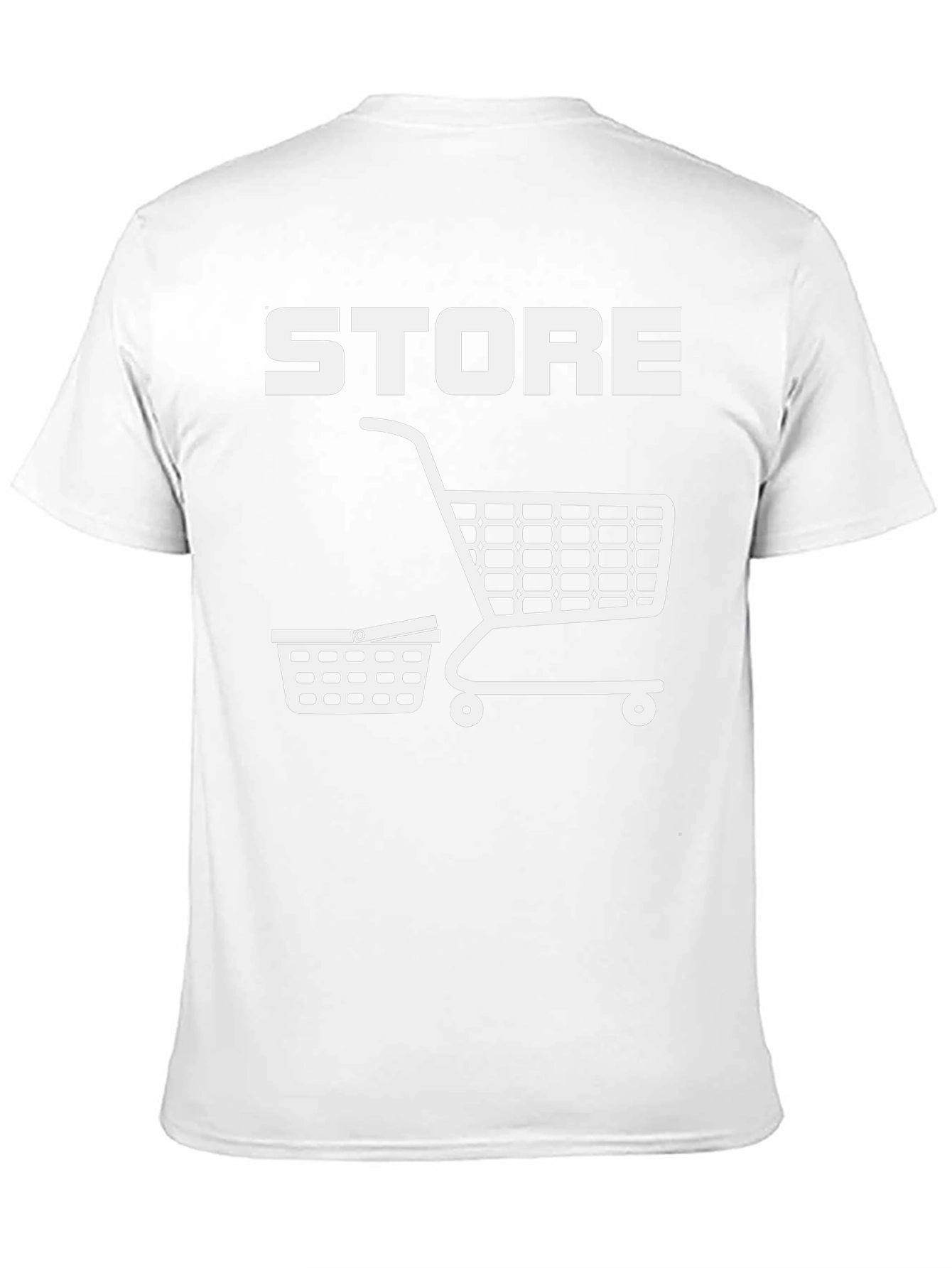 Store T-Shirt: Shopping Cart Graphic Tee