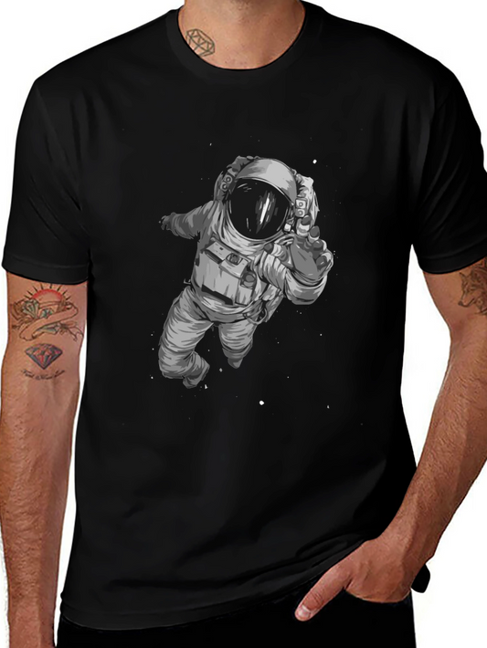 Astronaut Graphic Tee - Explore the Universe in Style!