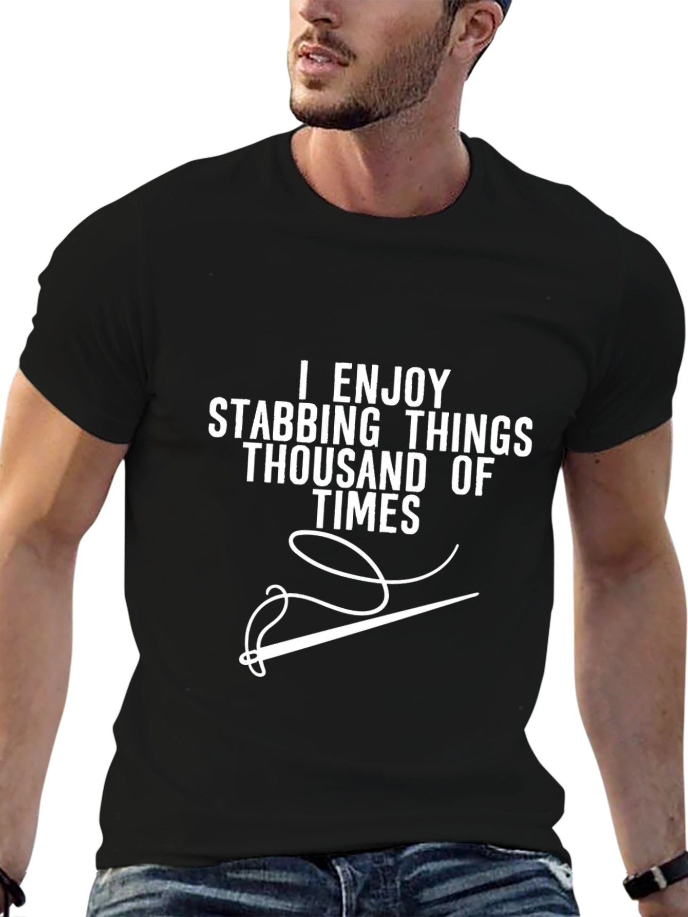 Stabbing Things Graphic T-Shirt