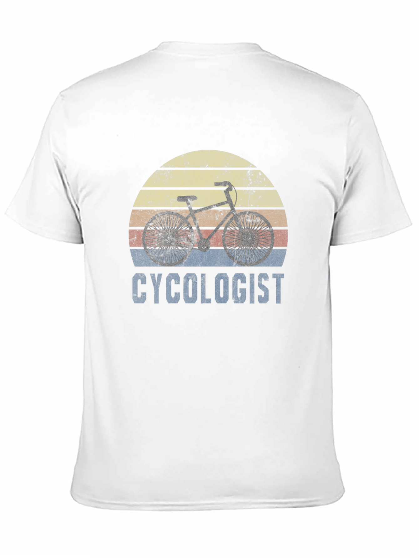 Cyclologist Retro Sunset T-Shirt