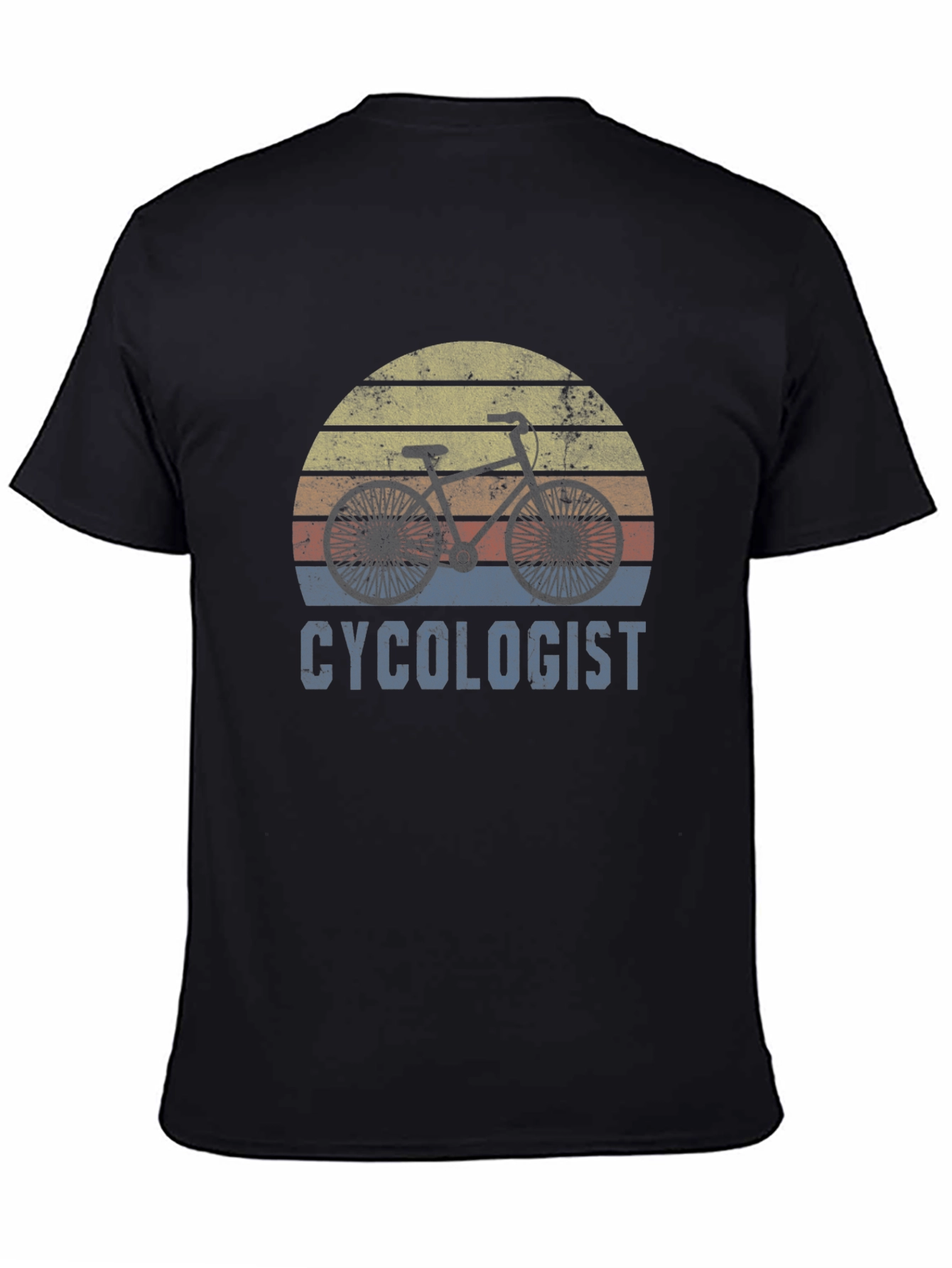 Cyclologist Retro Sunset T-Shirt