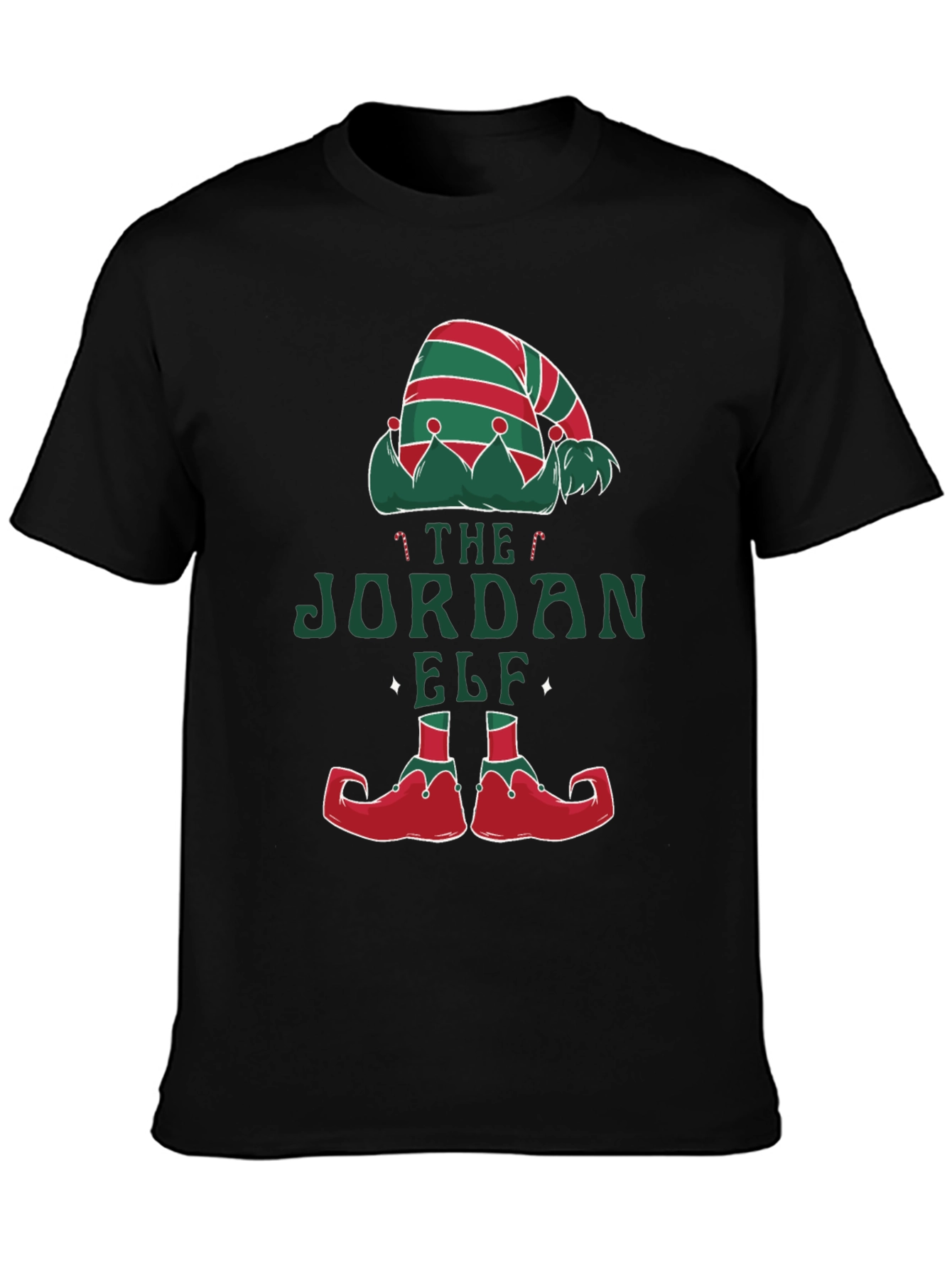 The Jordan Elf Christmas Holiday T-Shirt