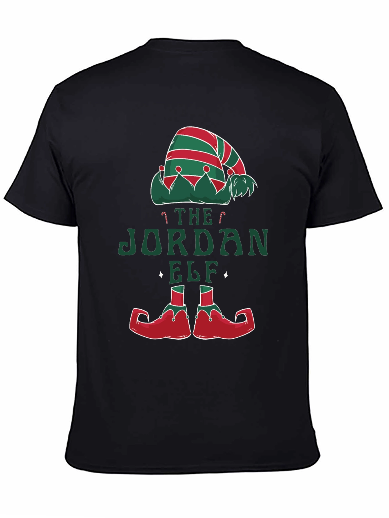 The Jordan Elf Christmas Holiday T-Shirt
