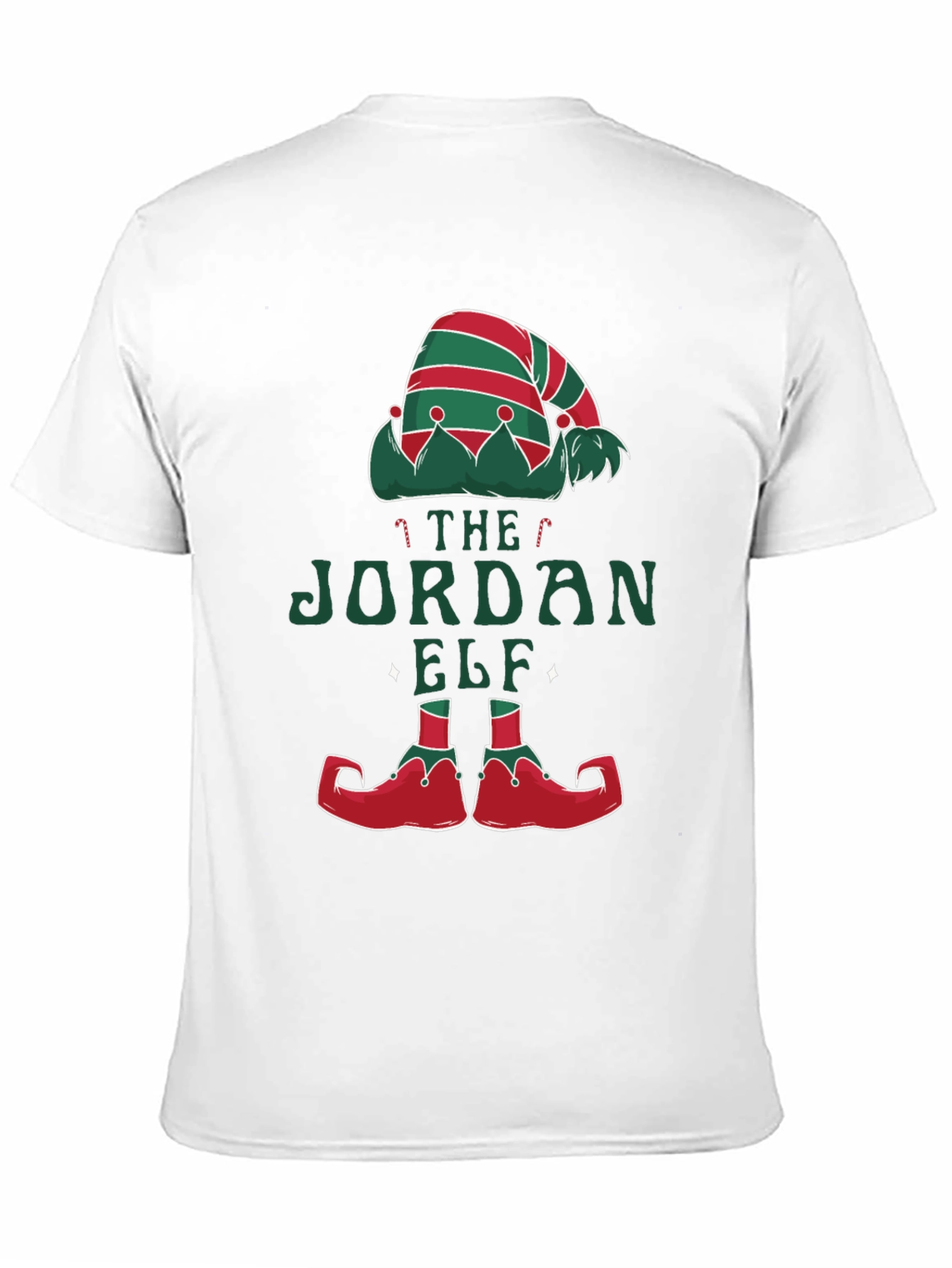 The Jordan Elf Christmas Holiday T-Shirt