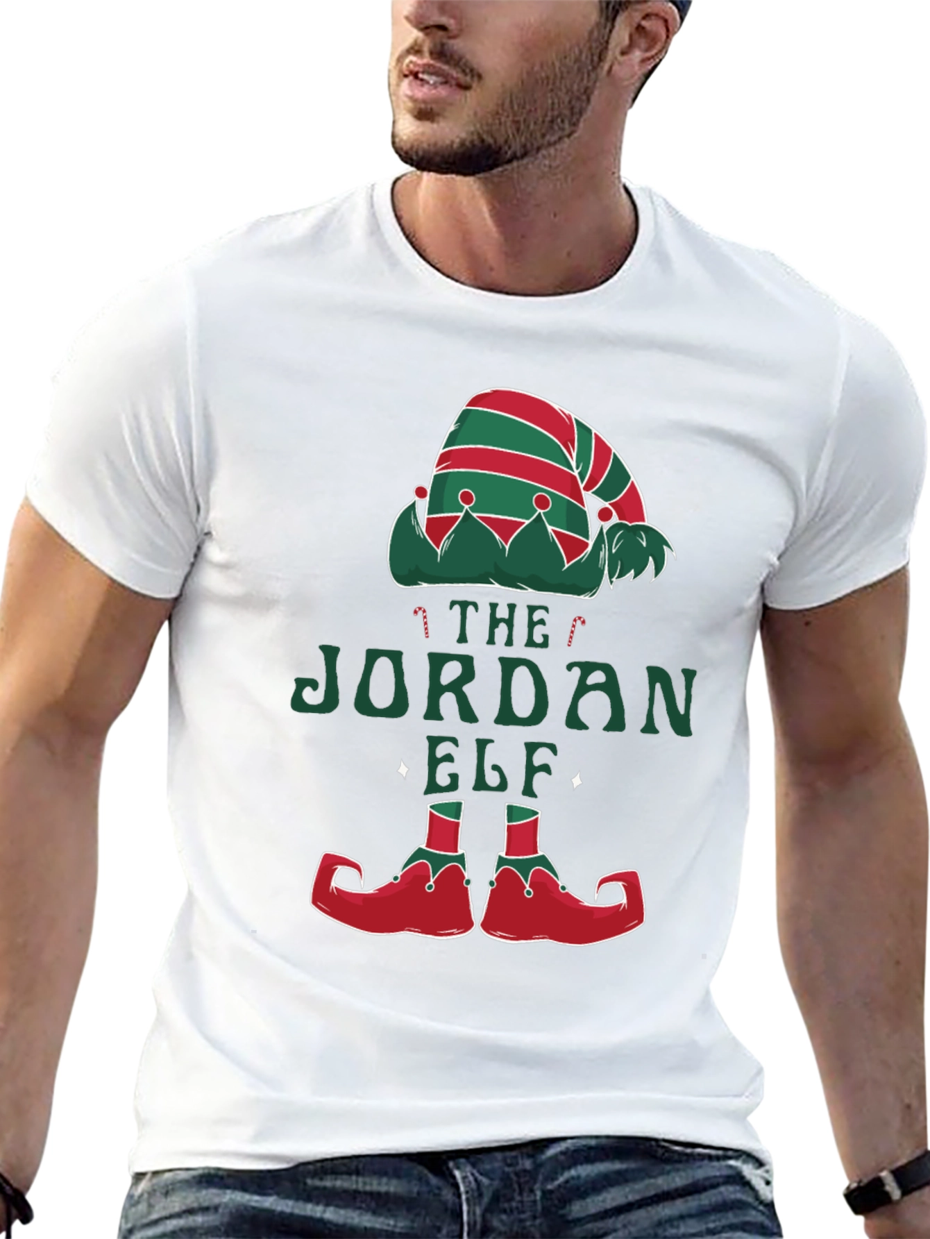The Jordan Elf Christmas Holiday T-Shirt