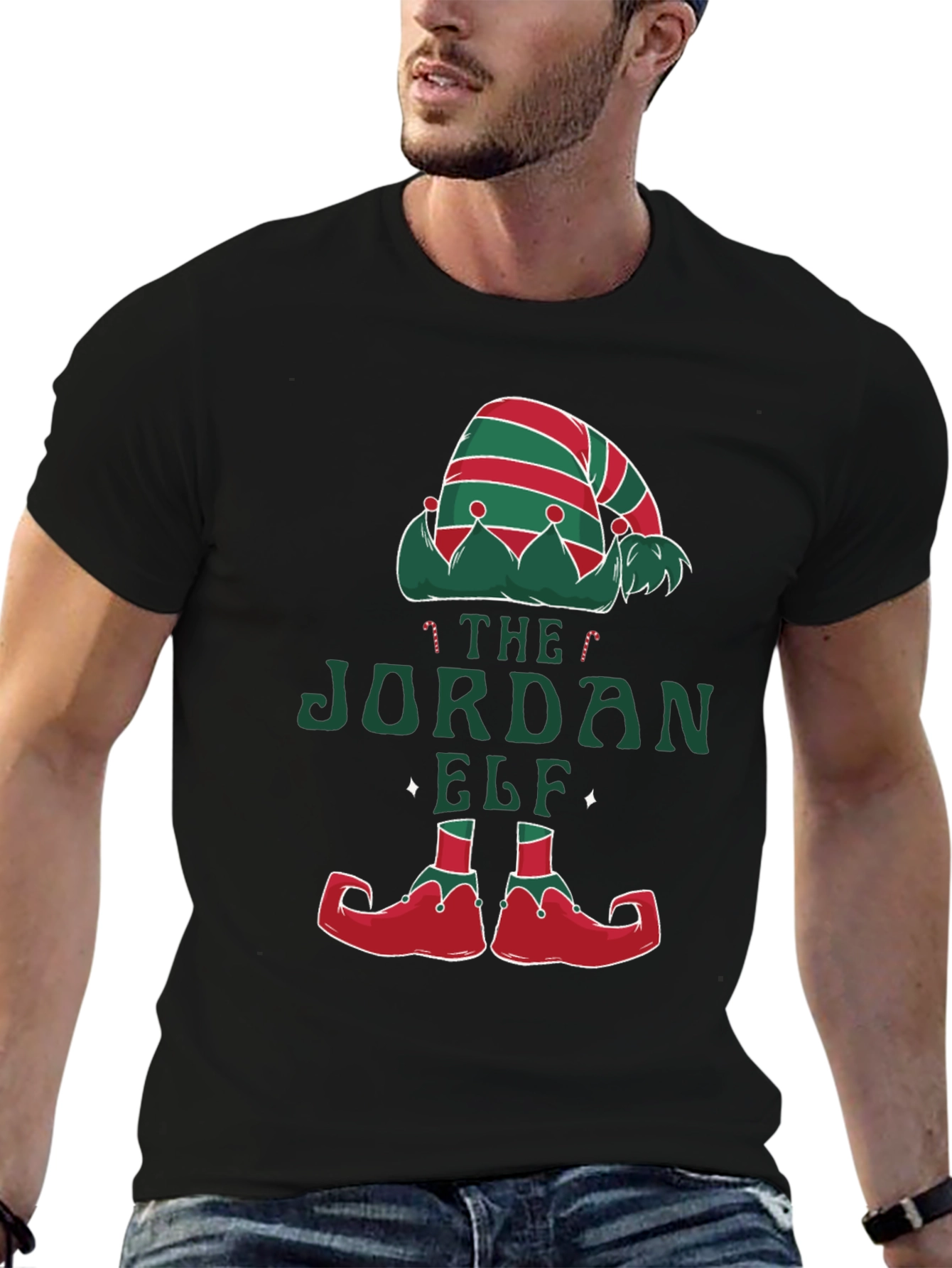 The Jordan Elf Christmas Holiday T-Shirt