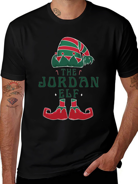 The Jordan Elf Christmas Holiday T-Shirt