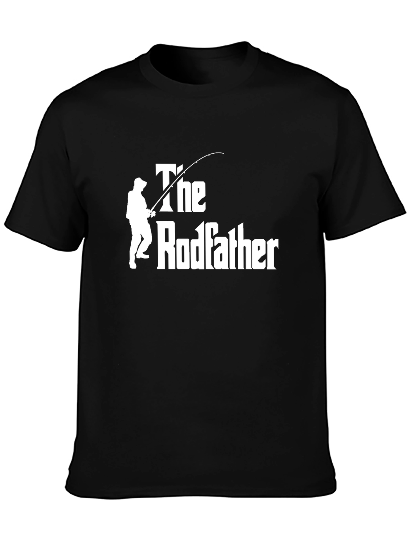 The Rodfather Funny Fishing T-Shirt