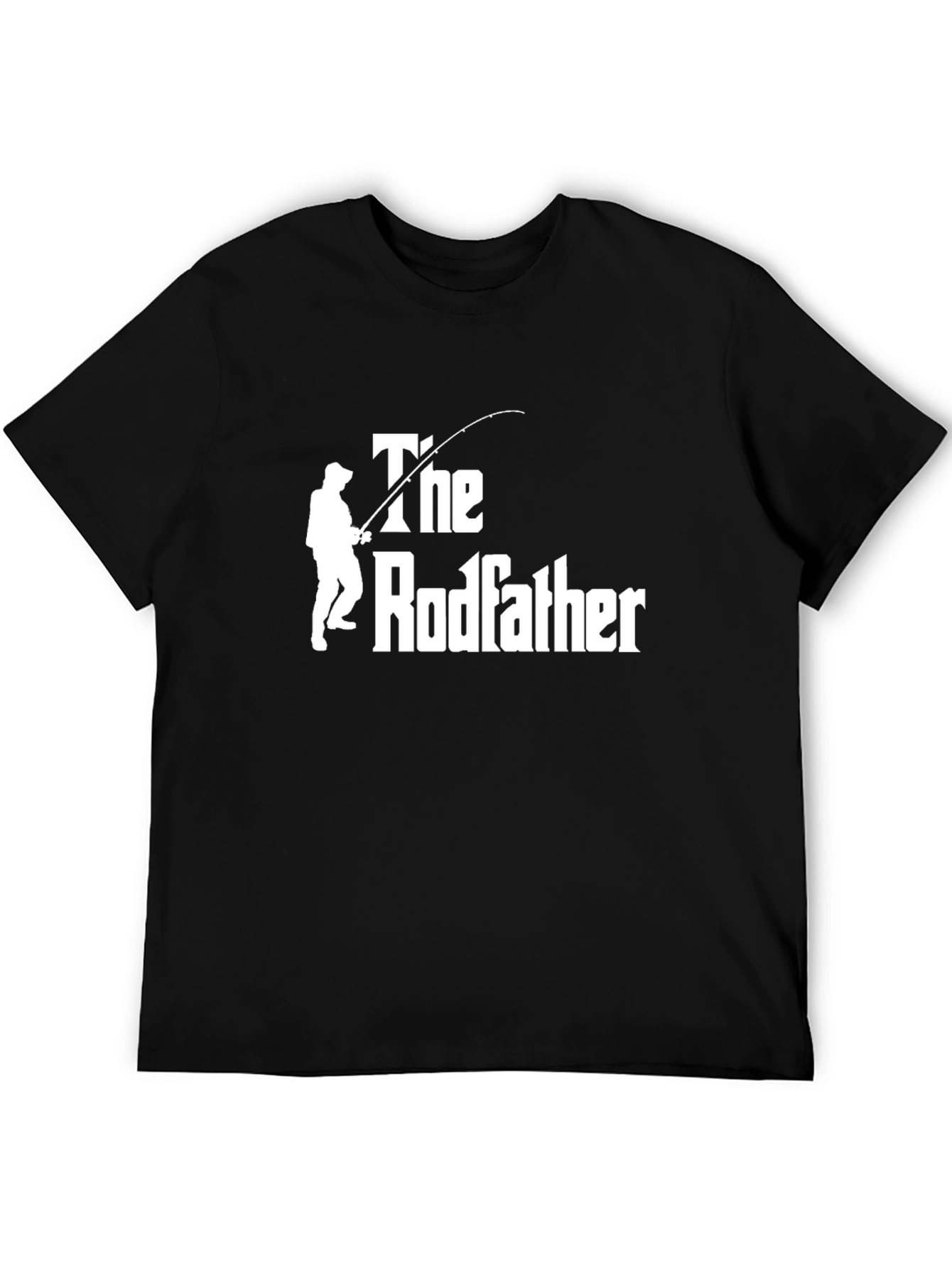 The Rodfather Funny Fishing T-Shirt