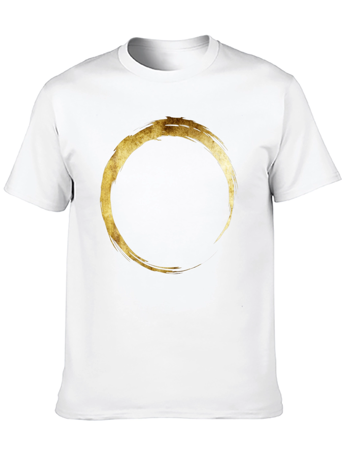 Zen Circle Graphic Tee - Mens Black T-Shirt