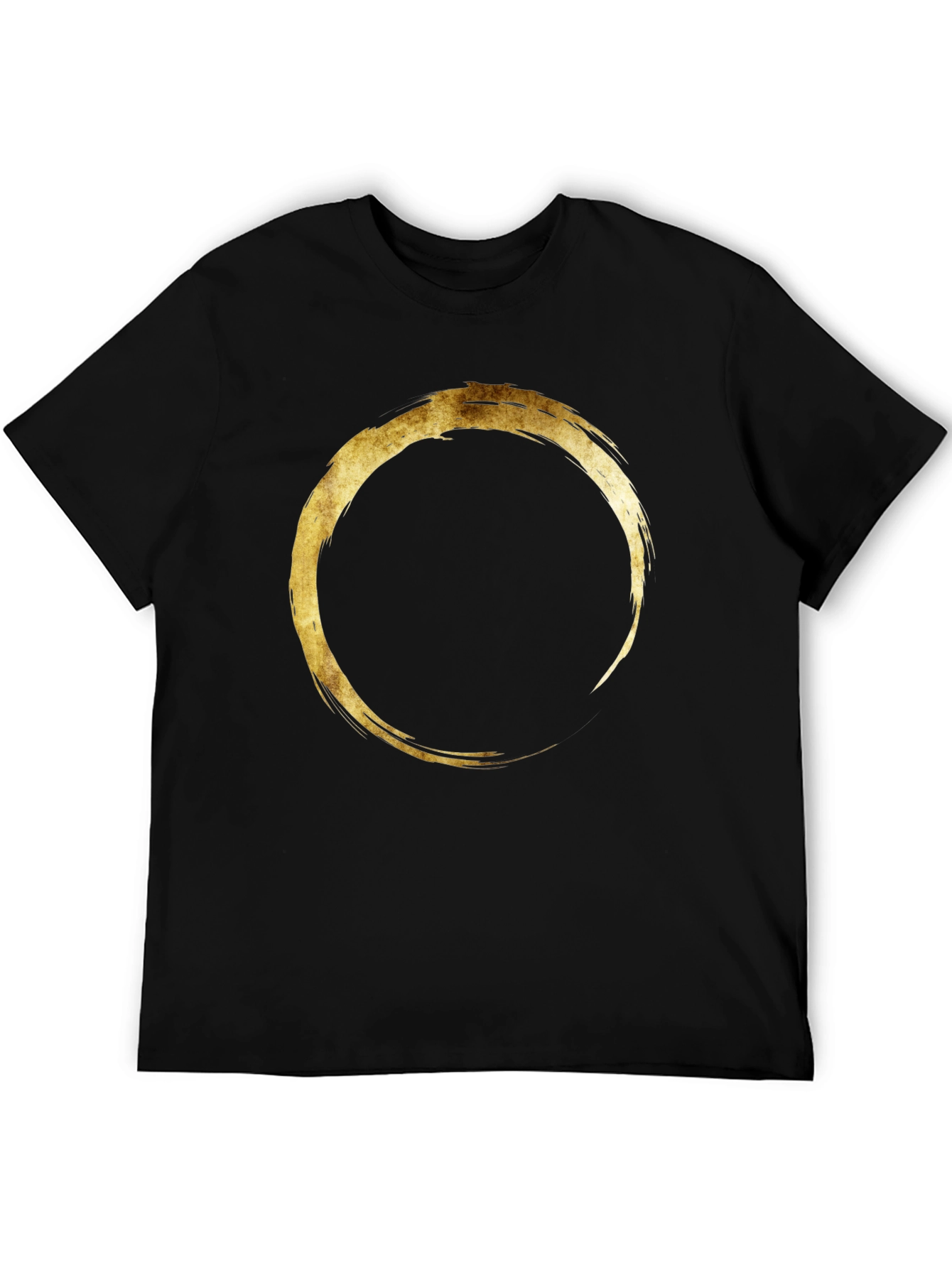 Zen Circle Graphic Tee - Mens Black T-Shirt