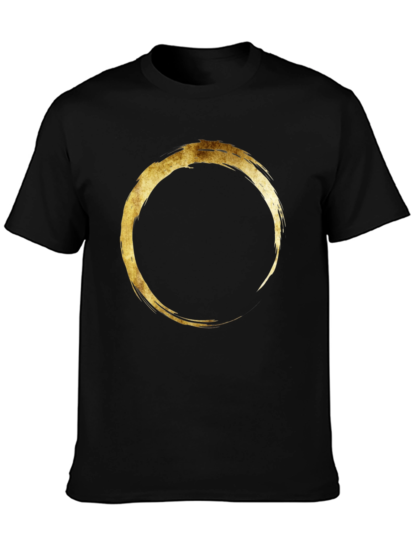 Zen Circle Graphic Tee - Mens Black T-Shirt
