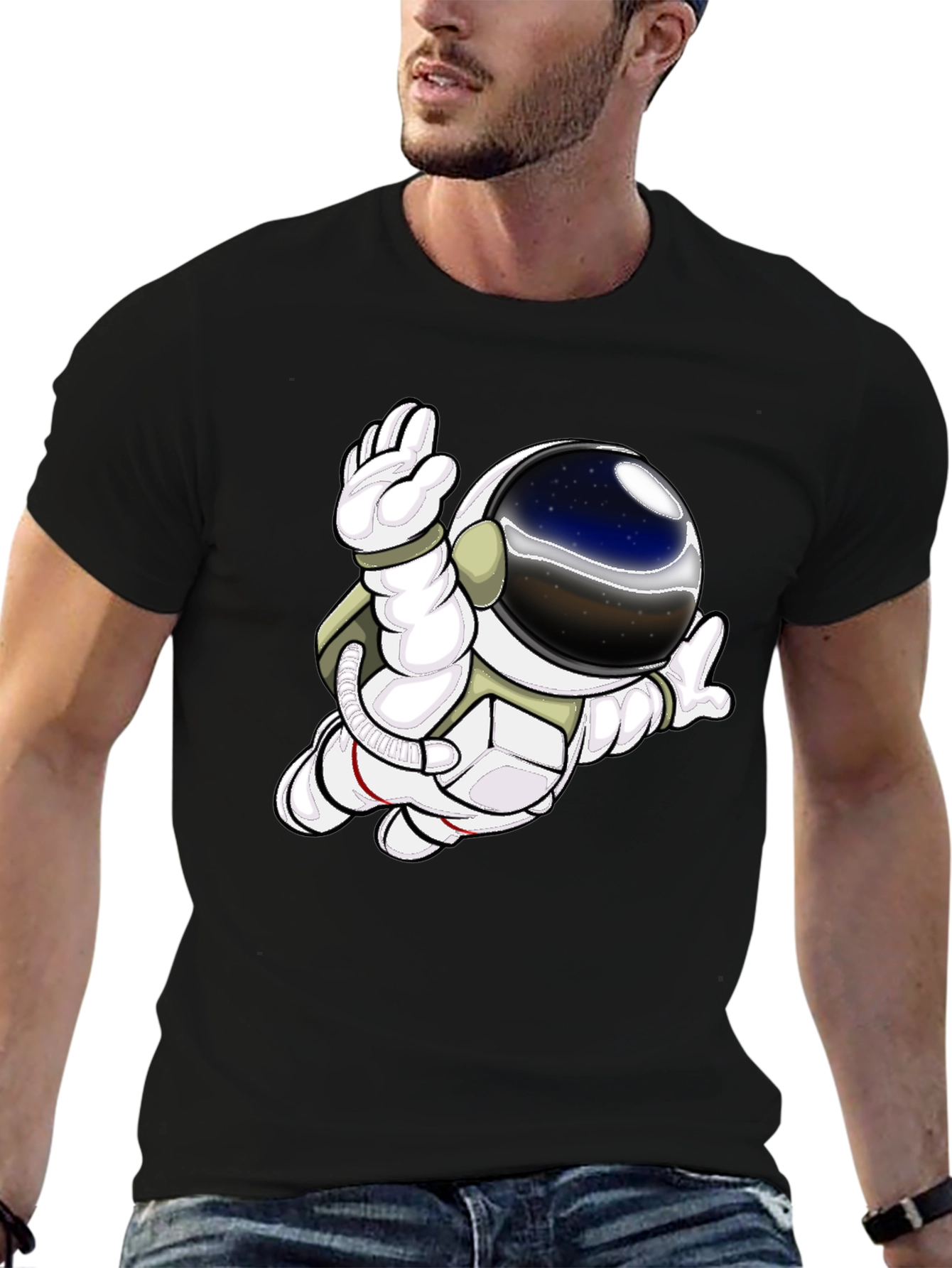 Astronaut Graphic Tee - Space Explorer T-Shirt
