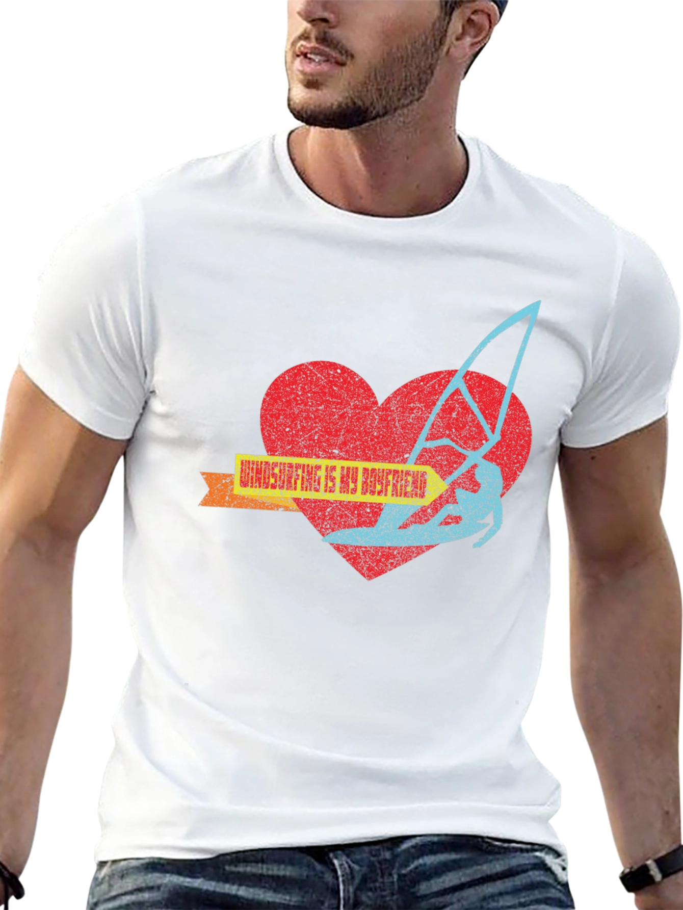 Windsurfing is My Boyfriend Tee