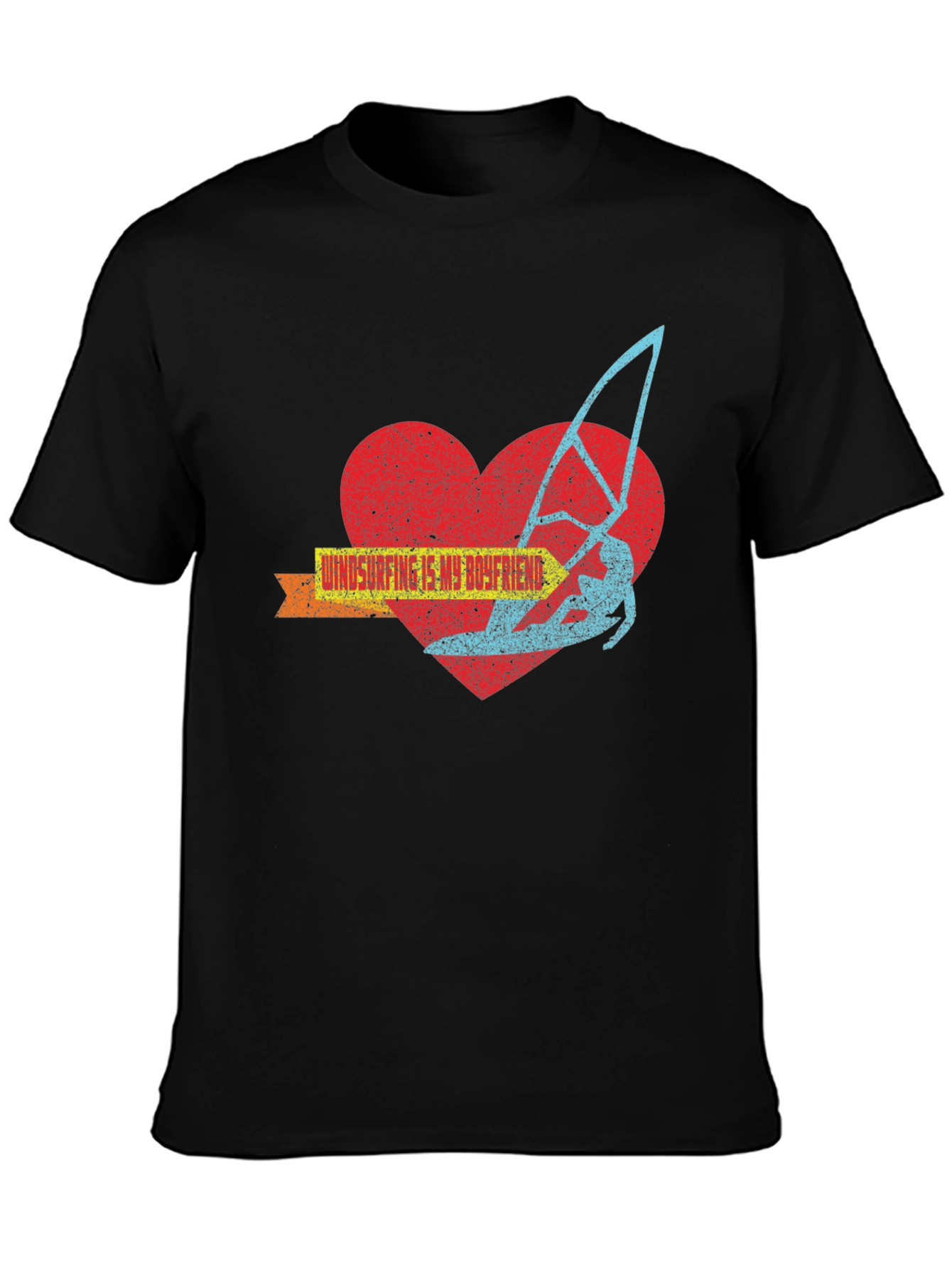 Windsurfing is My Boyfriend Tee