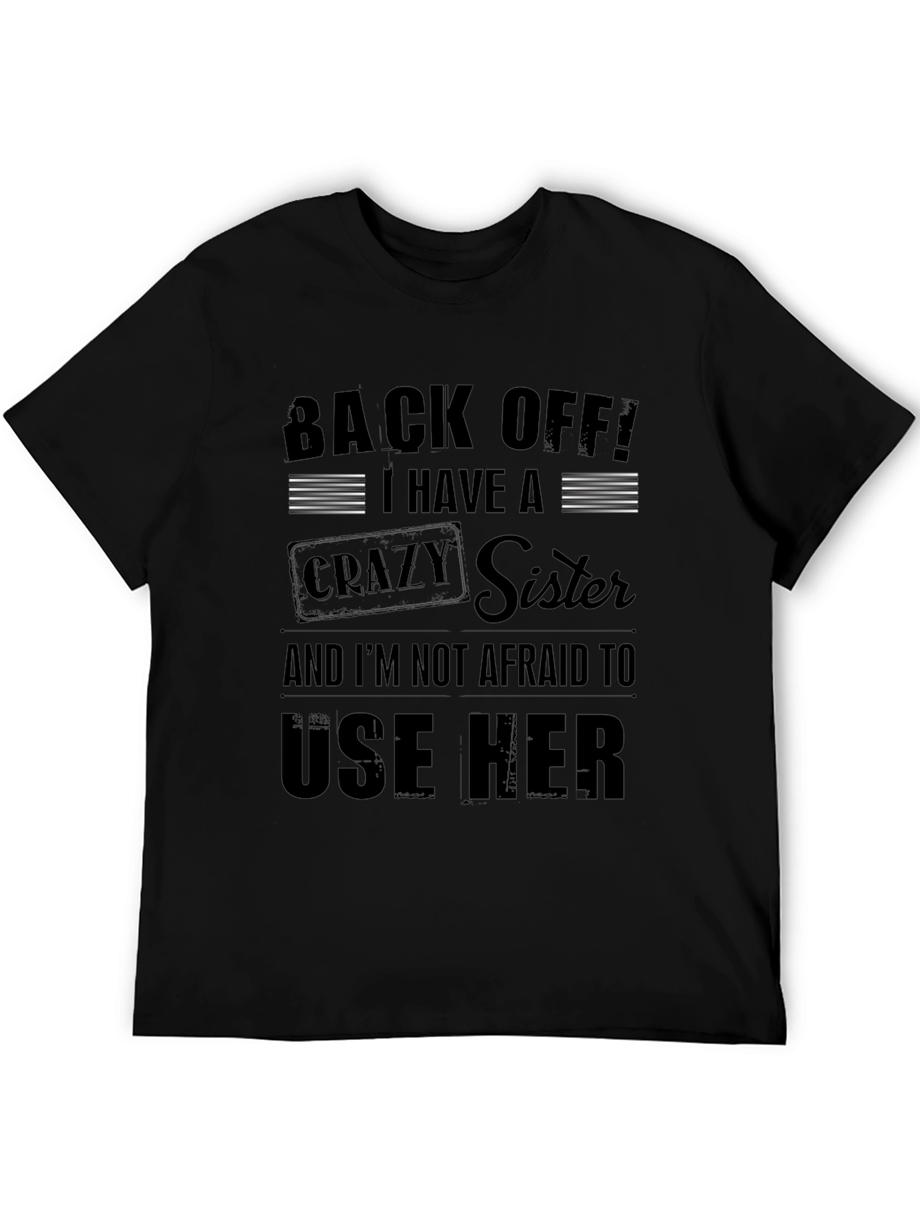 Back Off! Crazy Sister Graphic Tee