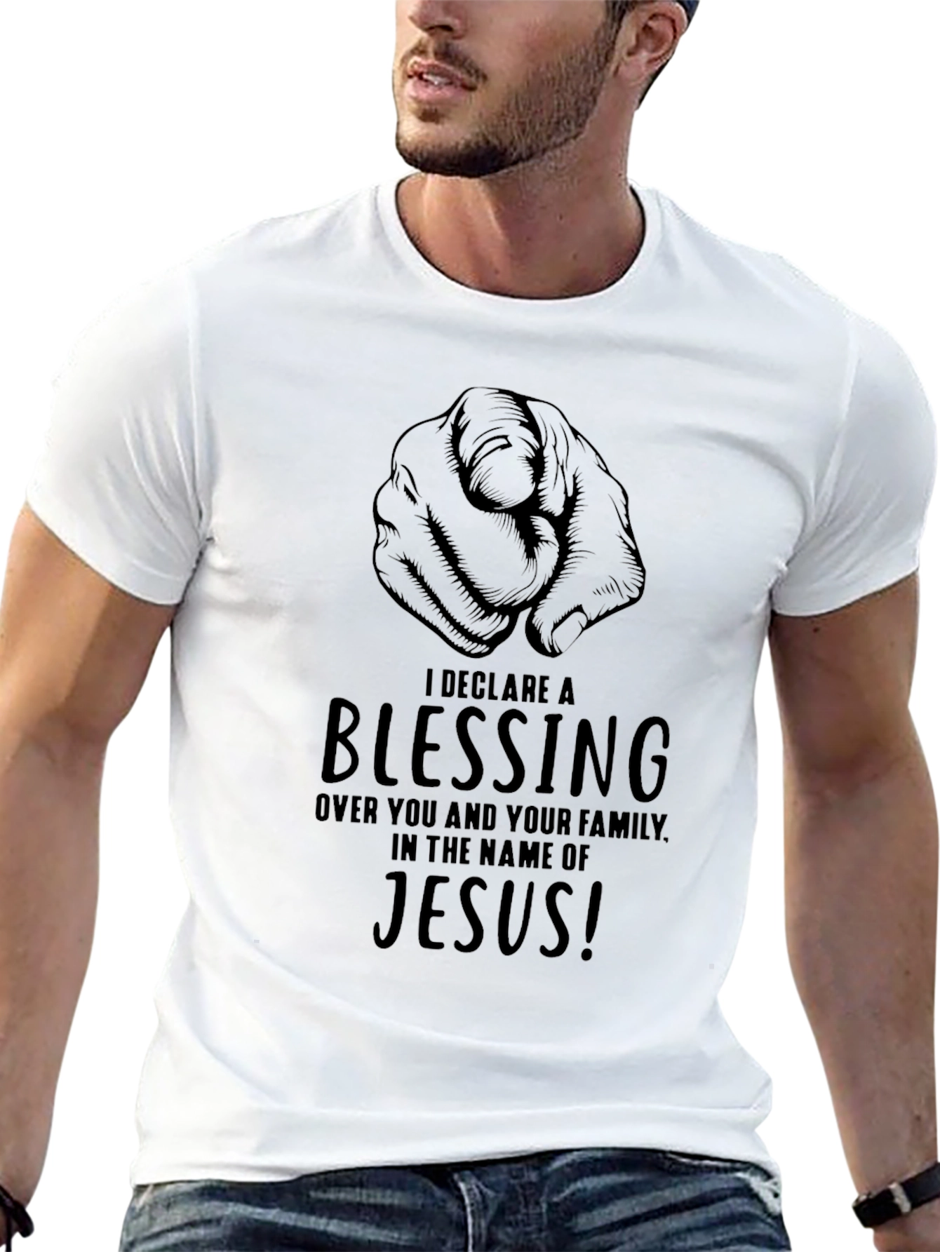 Declare a Blessing T-Shirt - Faith Inspired Apparel