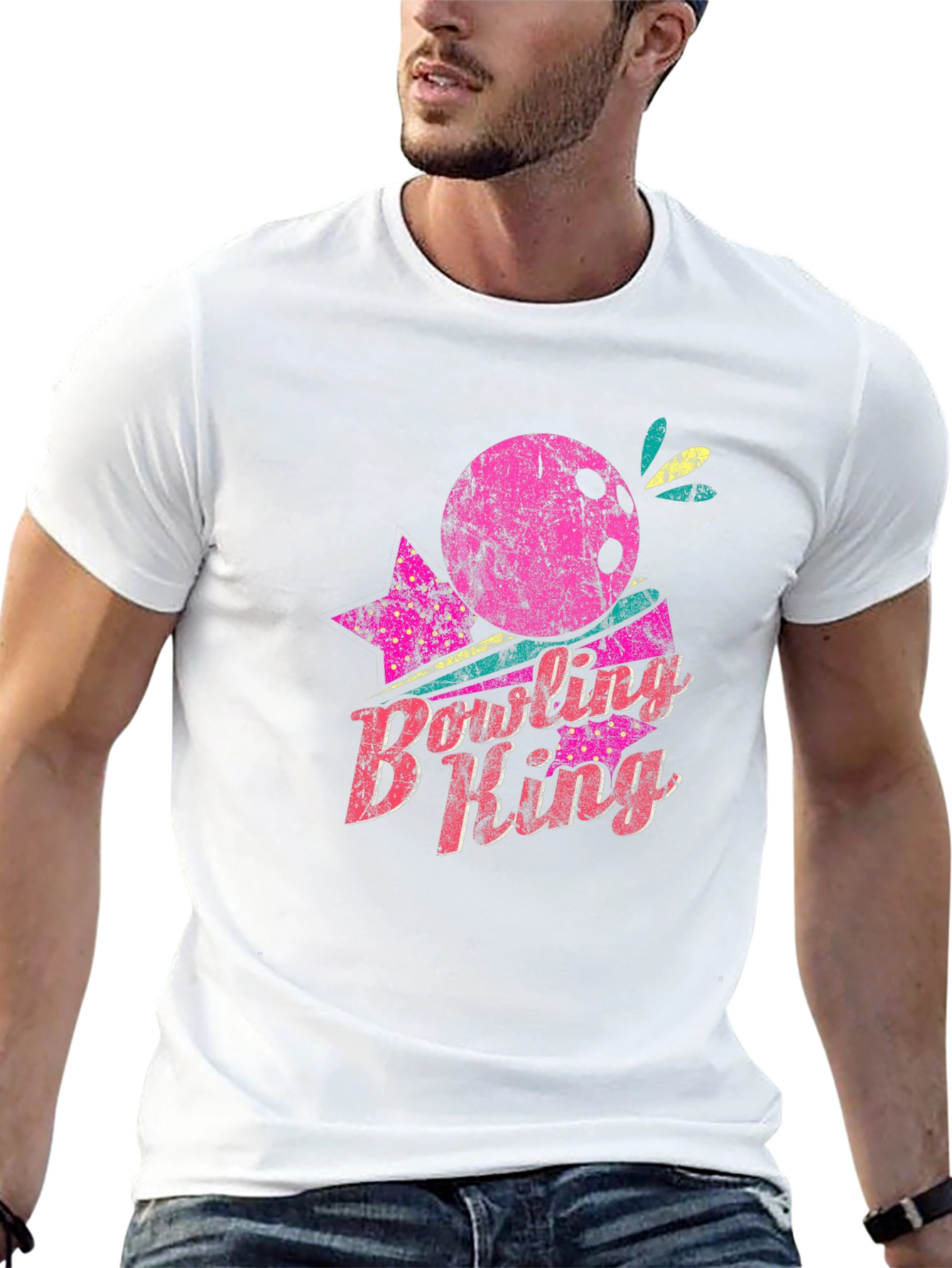 Bowling B King Graphic T-Shirt