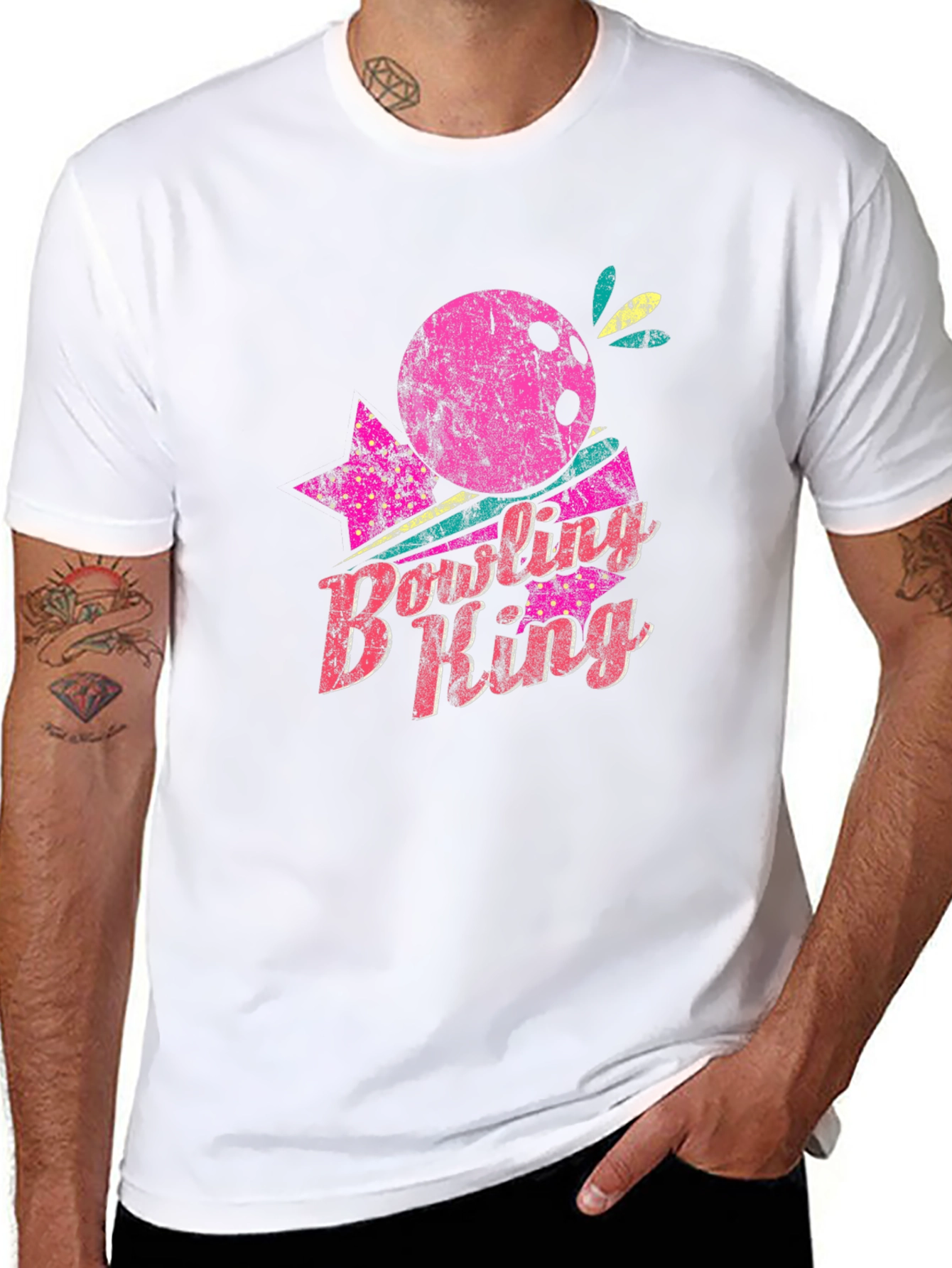 Bowling B King Graphic T-Shirt