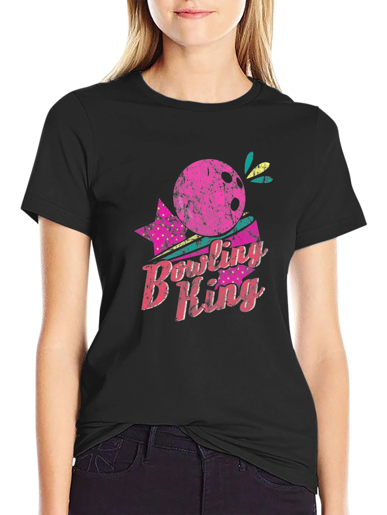 Bowling B King Graphic T-Shirt