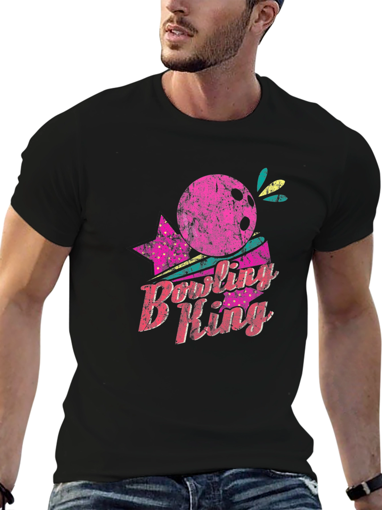 Bowling B King Graphic T-Shirt