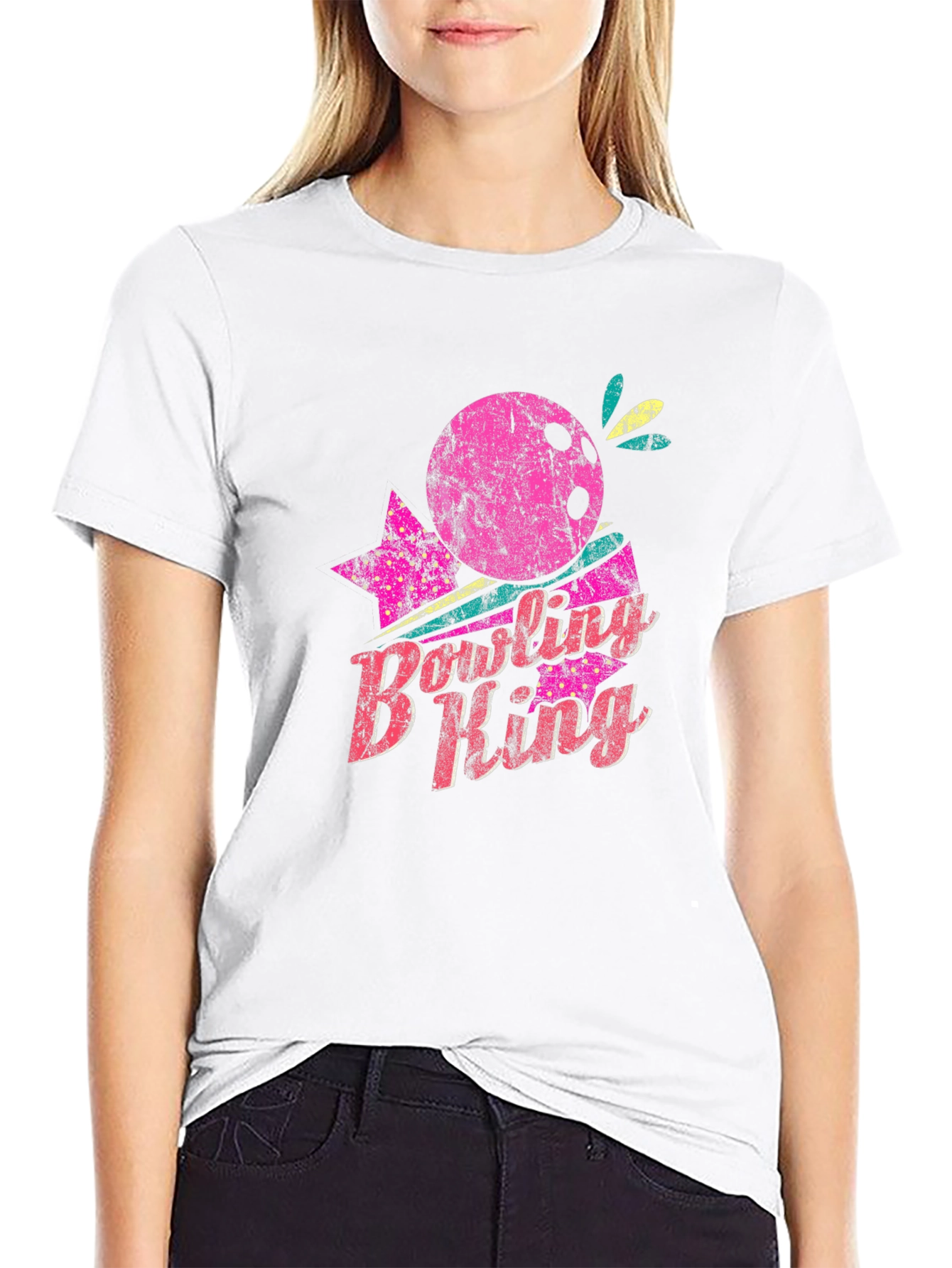 Bowling B King Graphic T-Shirt