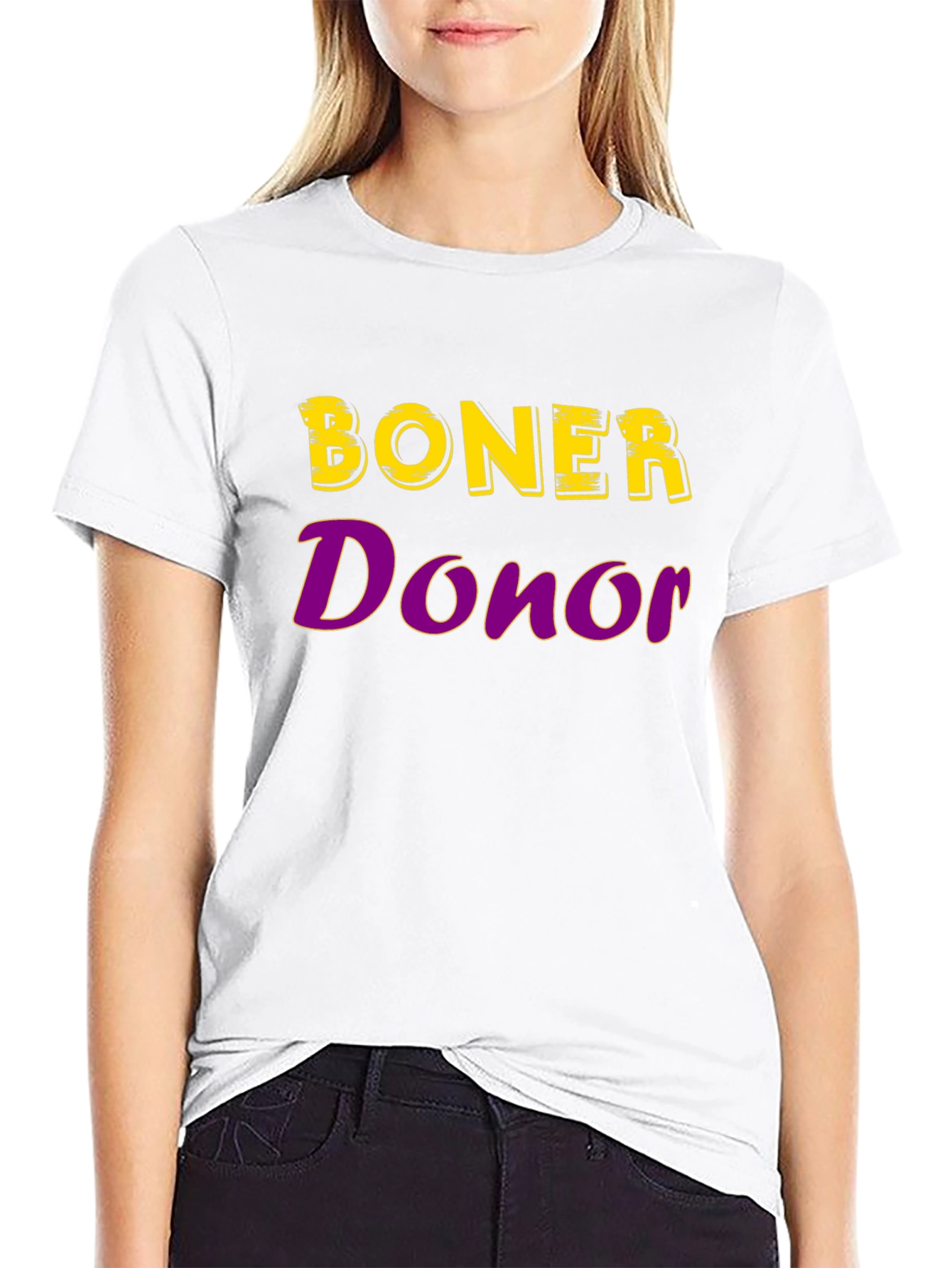 Boner Donor Funny Graphic T-Shirt