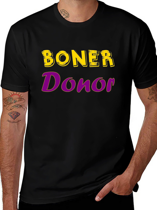 Boner Donor Funny Graphic T-Shirt