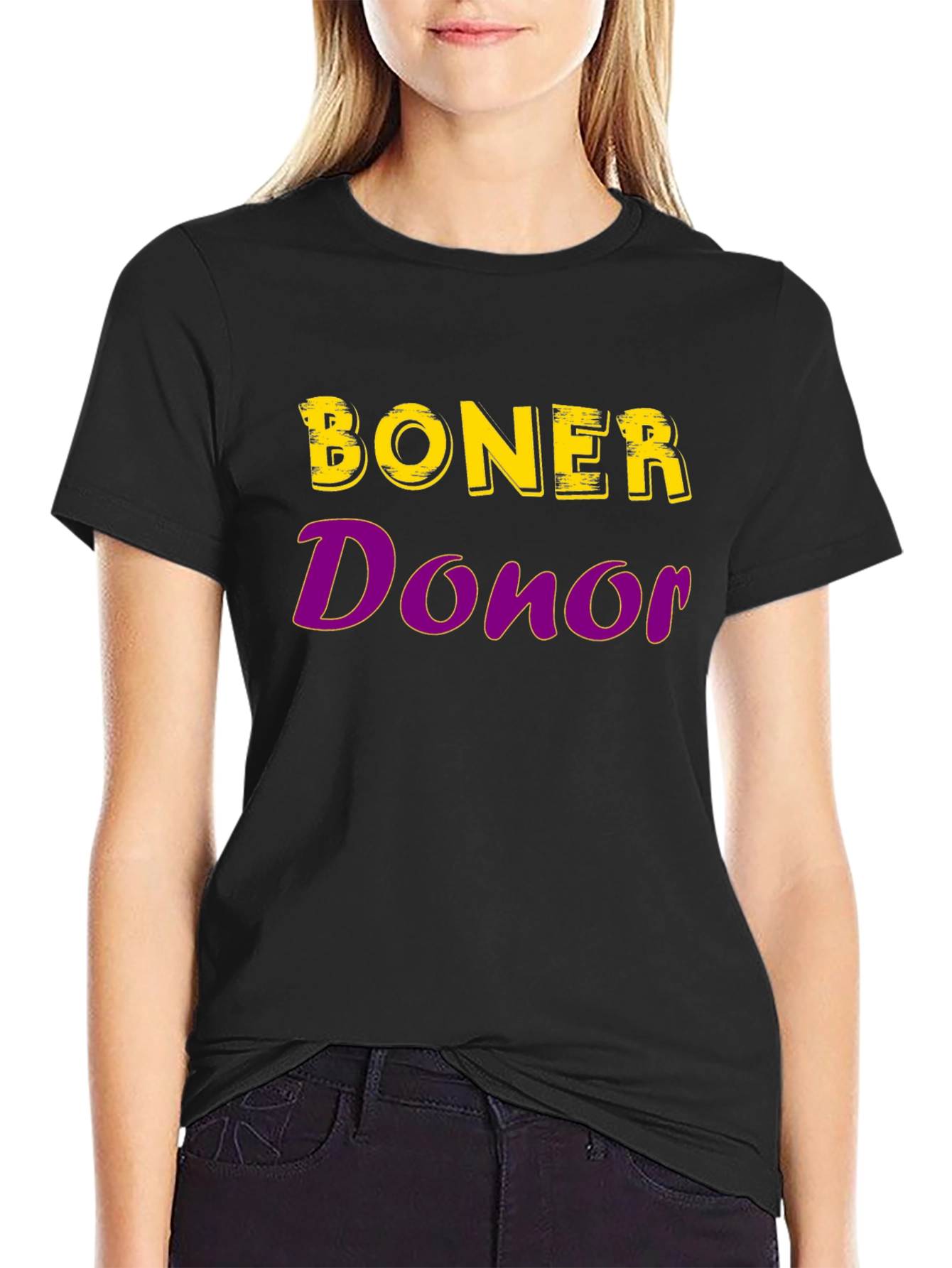 Boner Donor Funny Graphic T-Shirt
