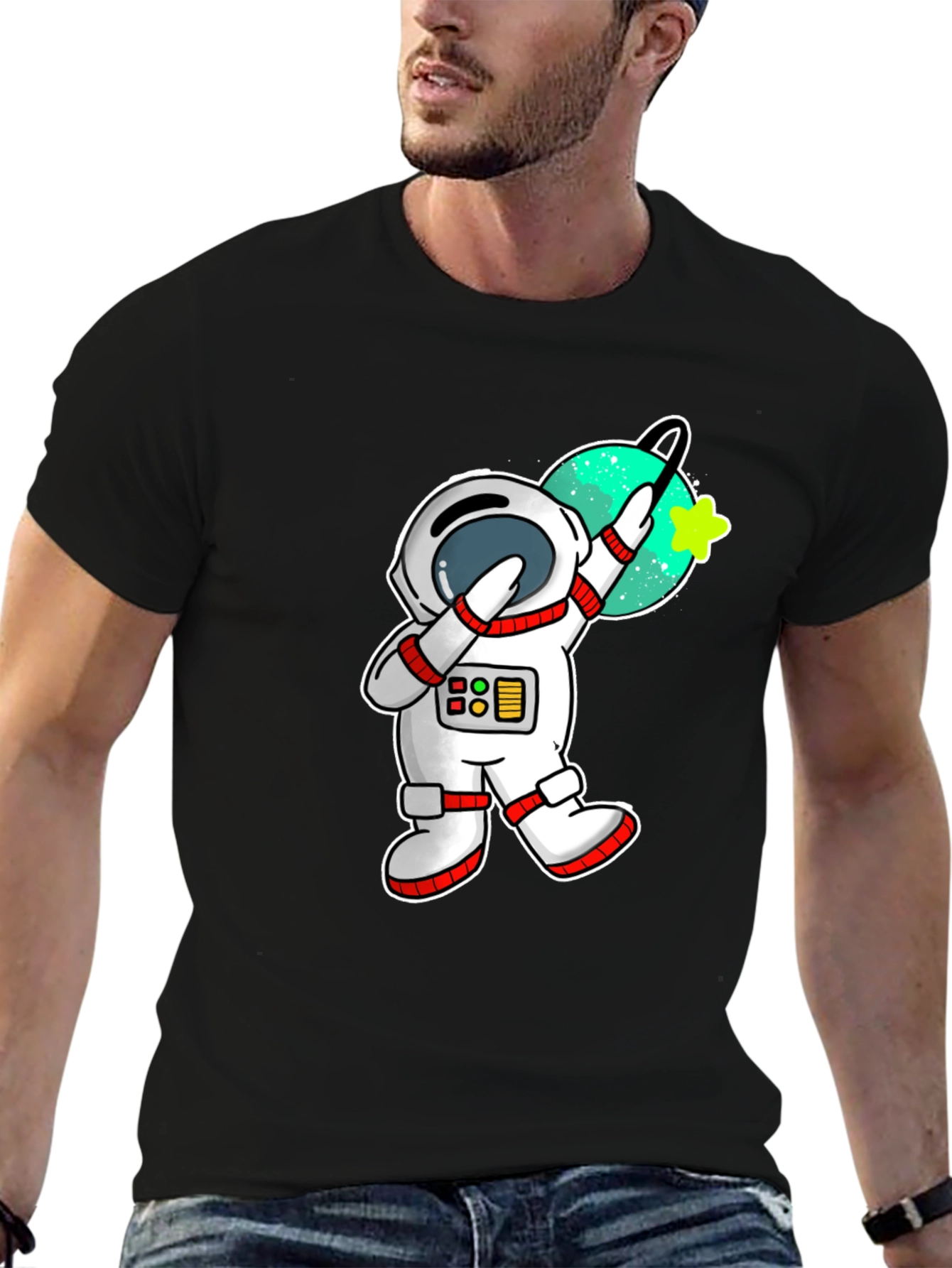Astronaut Dab T-Shirt - Space Fun!