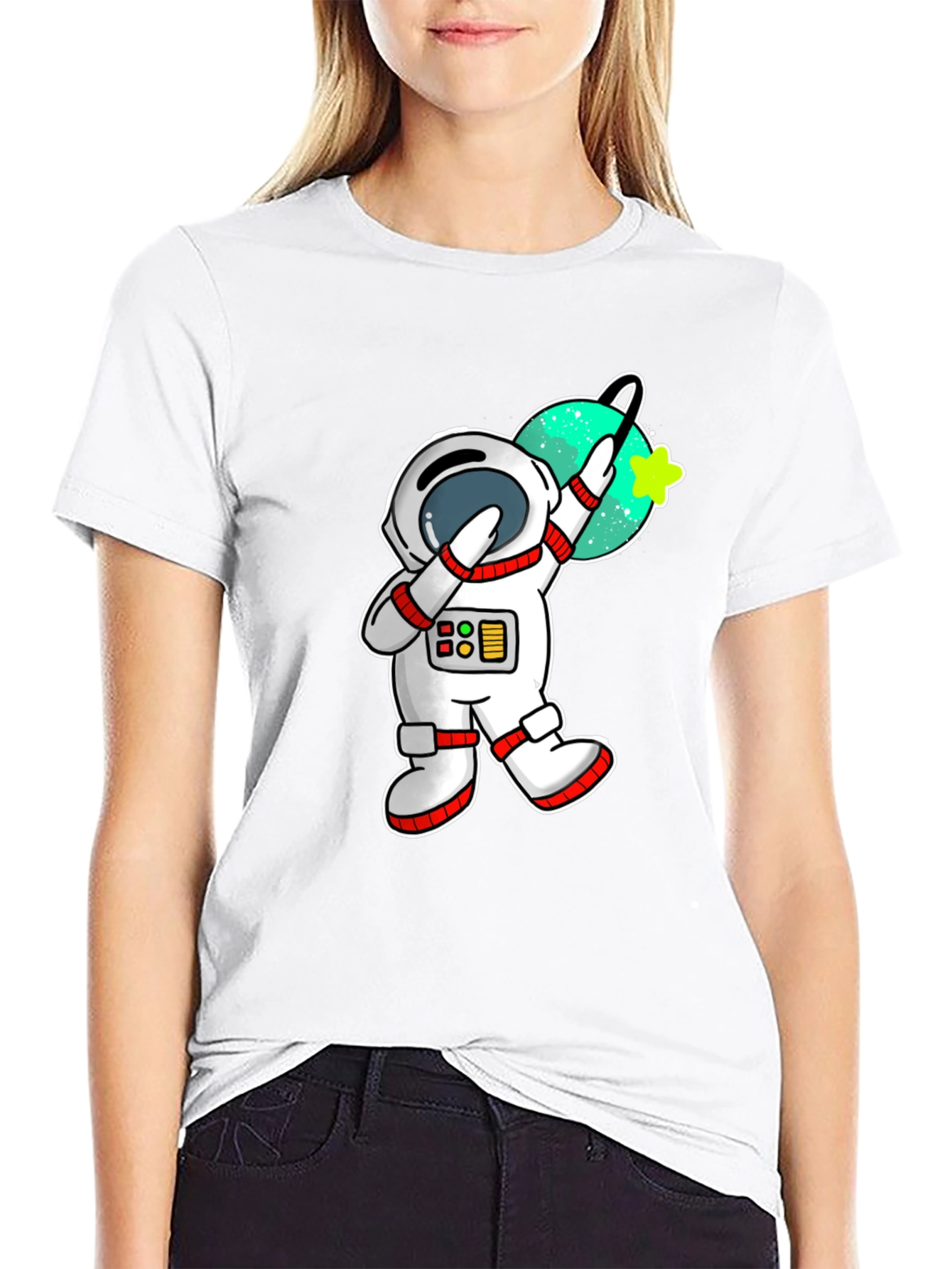 Astronaut Dab T-Shirt - Space Fun!