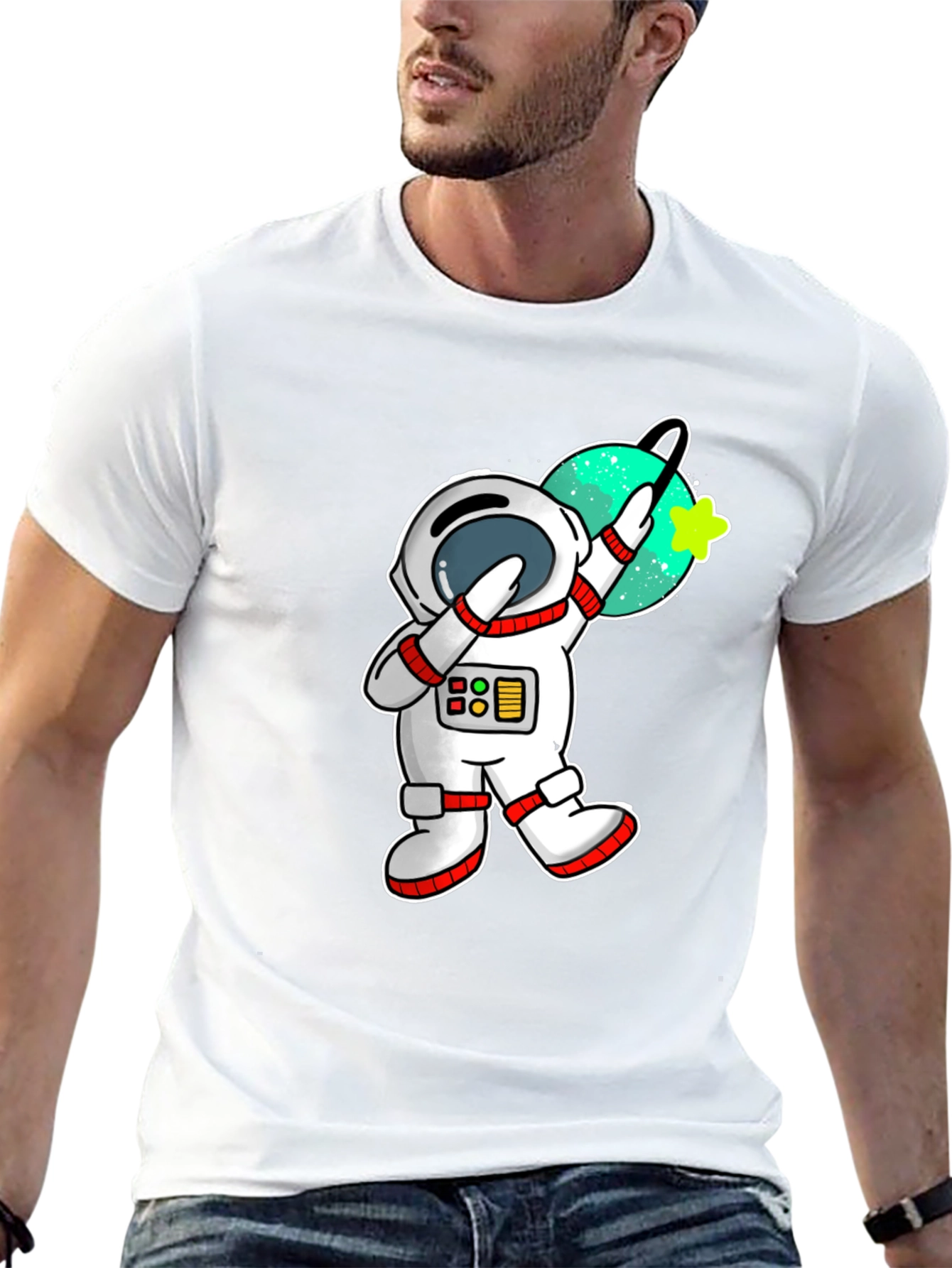 Astronaut Dab T-Shirt - Space Fun!