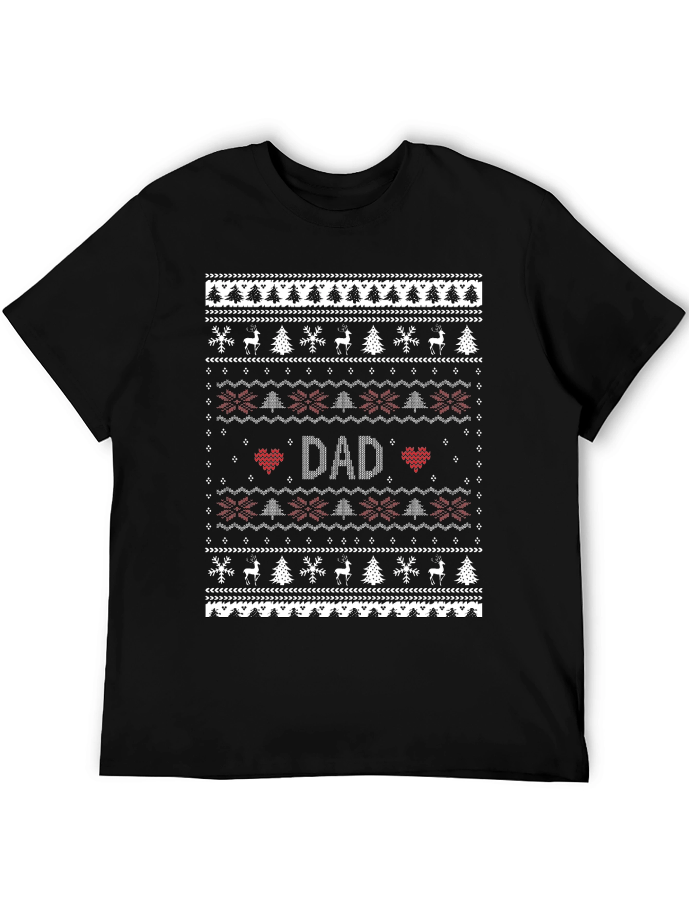 Dad Ugly Christmas Sweater T-Shirt