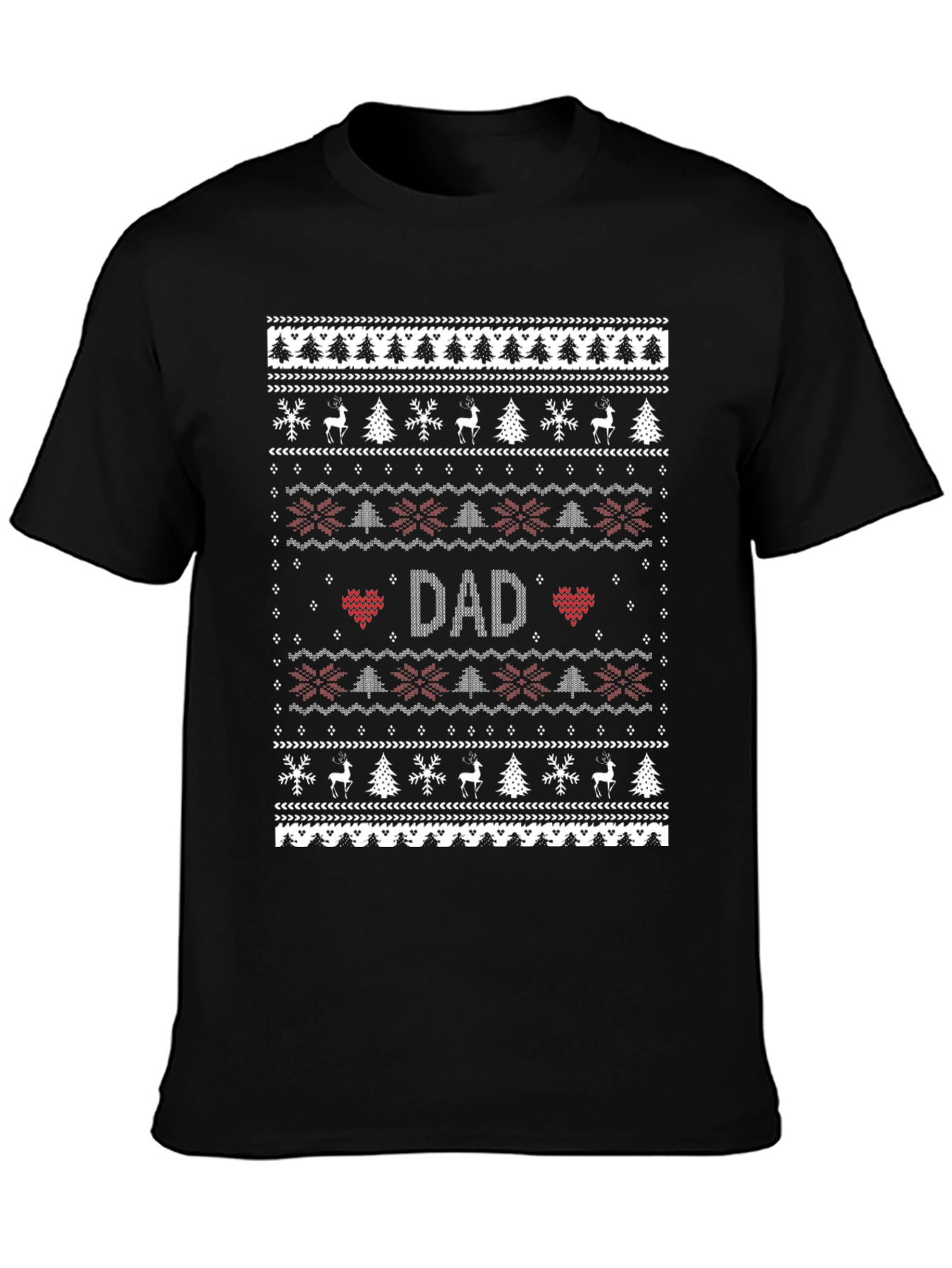 Dad Ugly Christmas Sweater T-Shirt