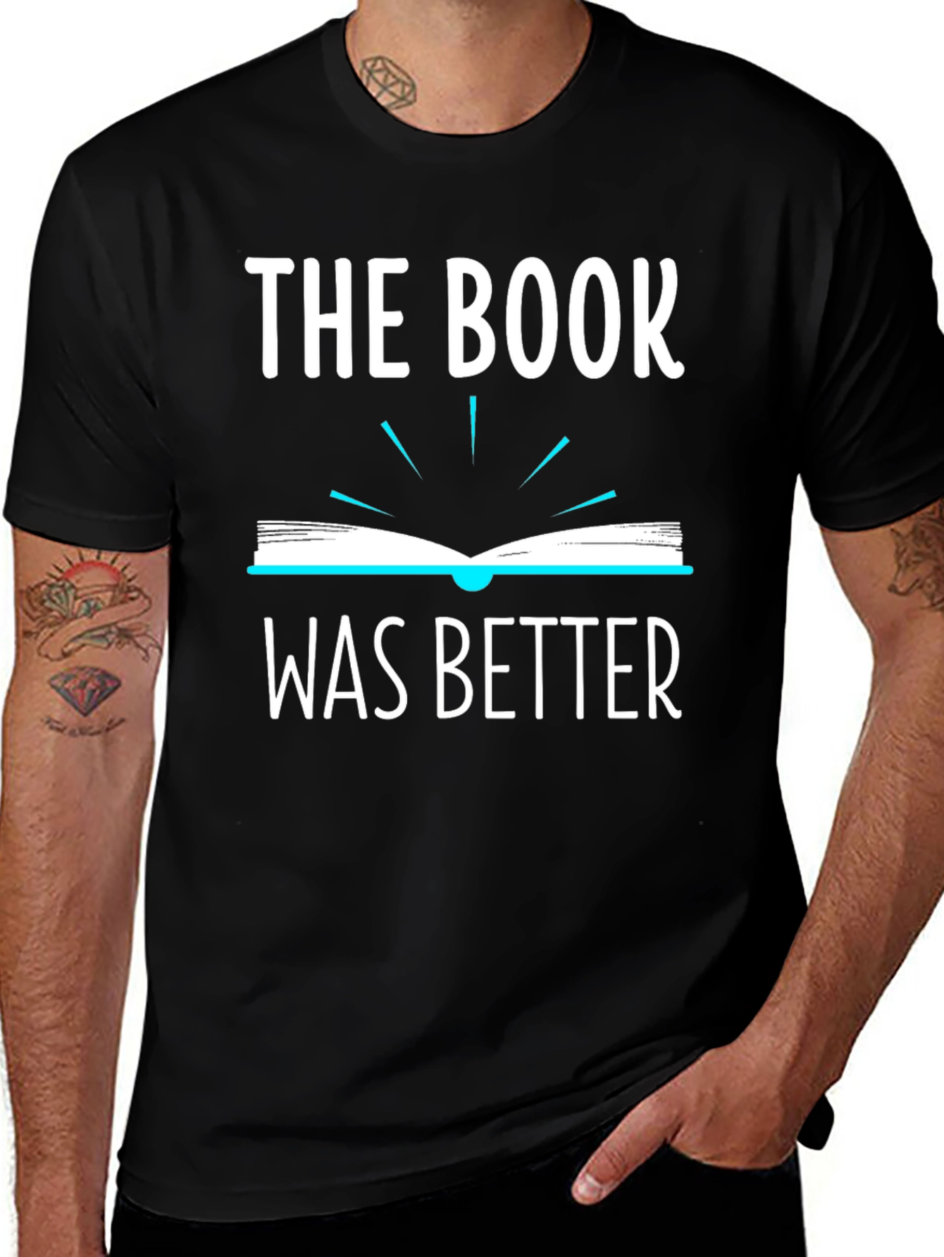 The Book Was Better Graphic Tee