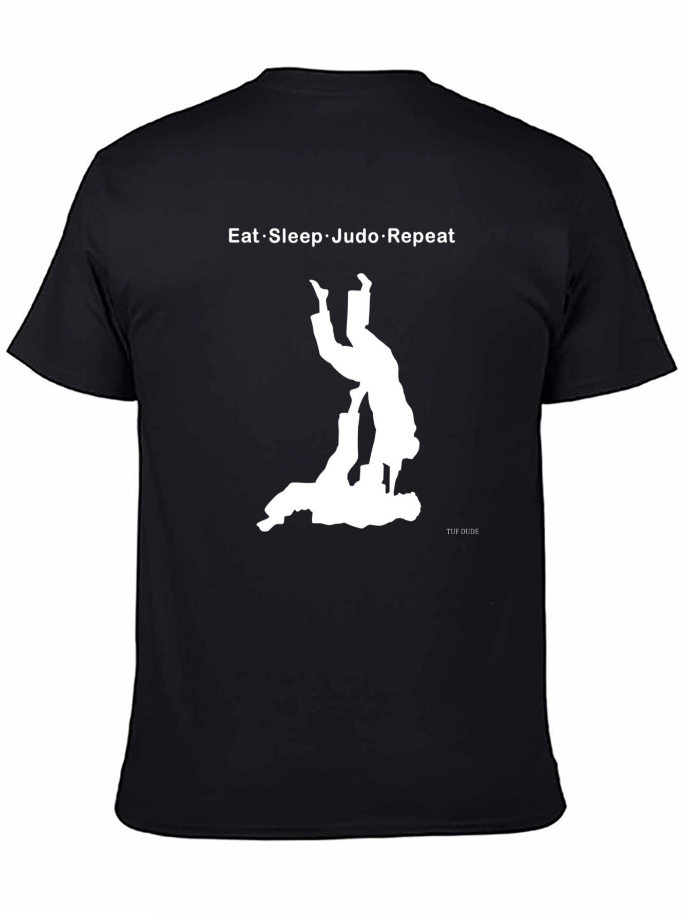 Eat Sleep Judo Repeat Black T-Shirt
