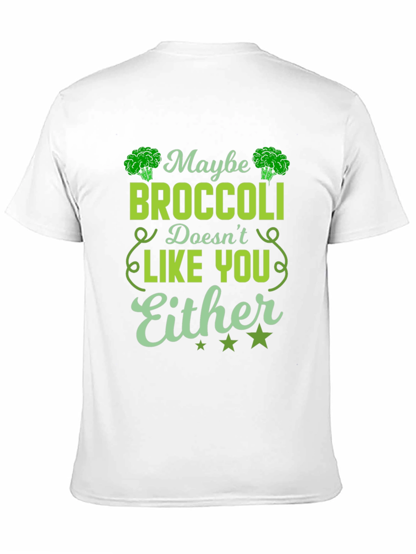 Broccoli Lover Graphic Tee - Unisex Black Shirt