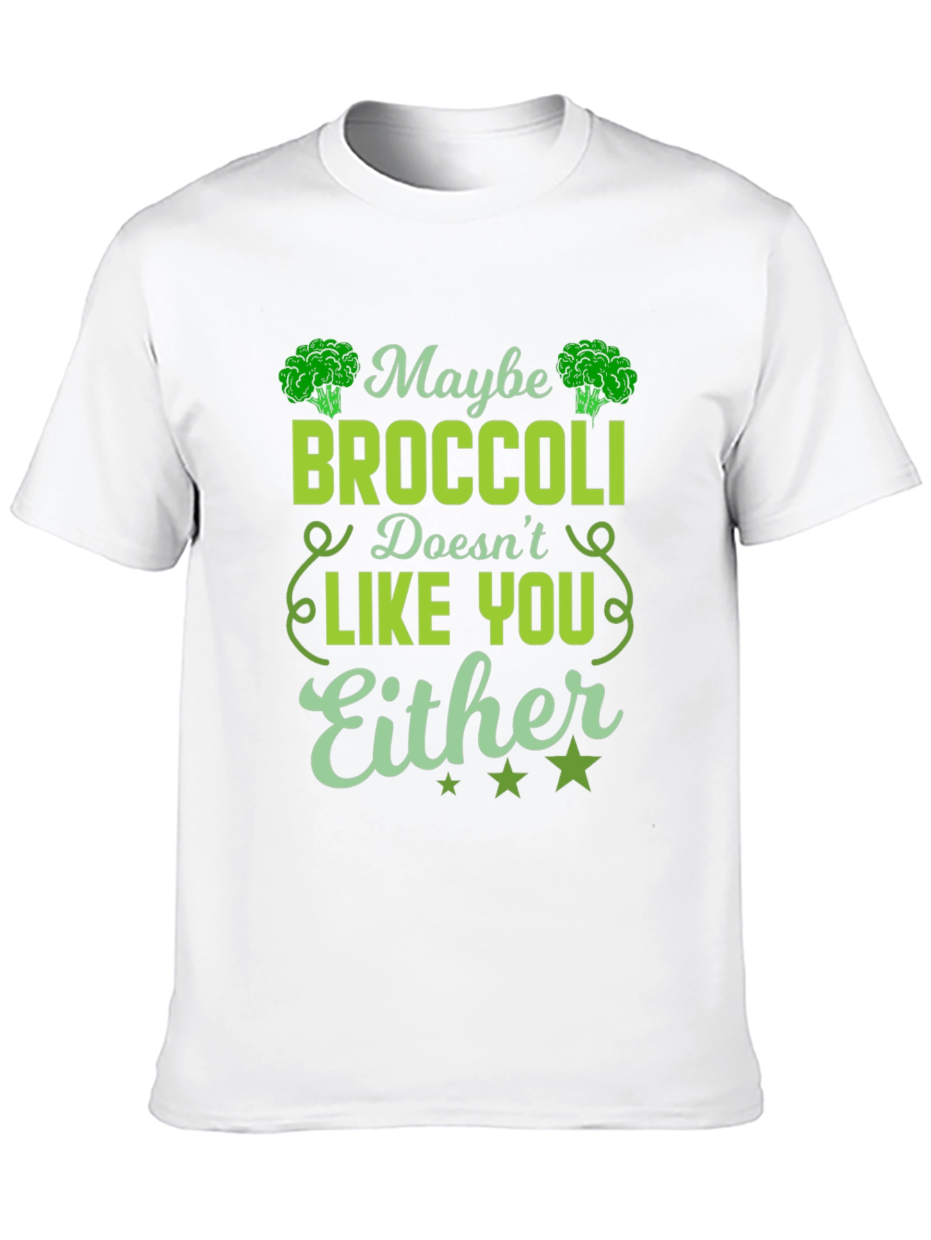 Broccoli Lover Graphic Tee - Unisex Black Shirt