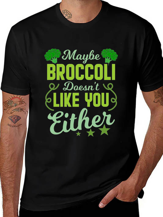 Broccoli Lover Graphic Tee - Unisex Black Shirt