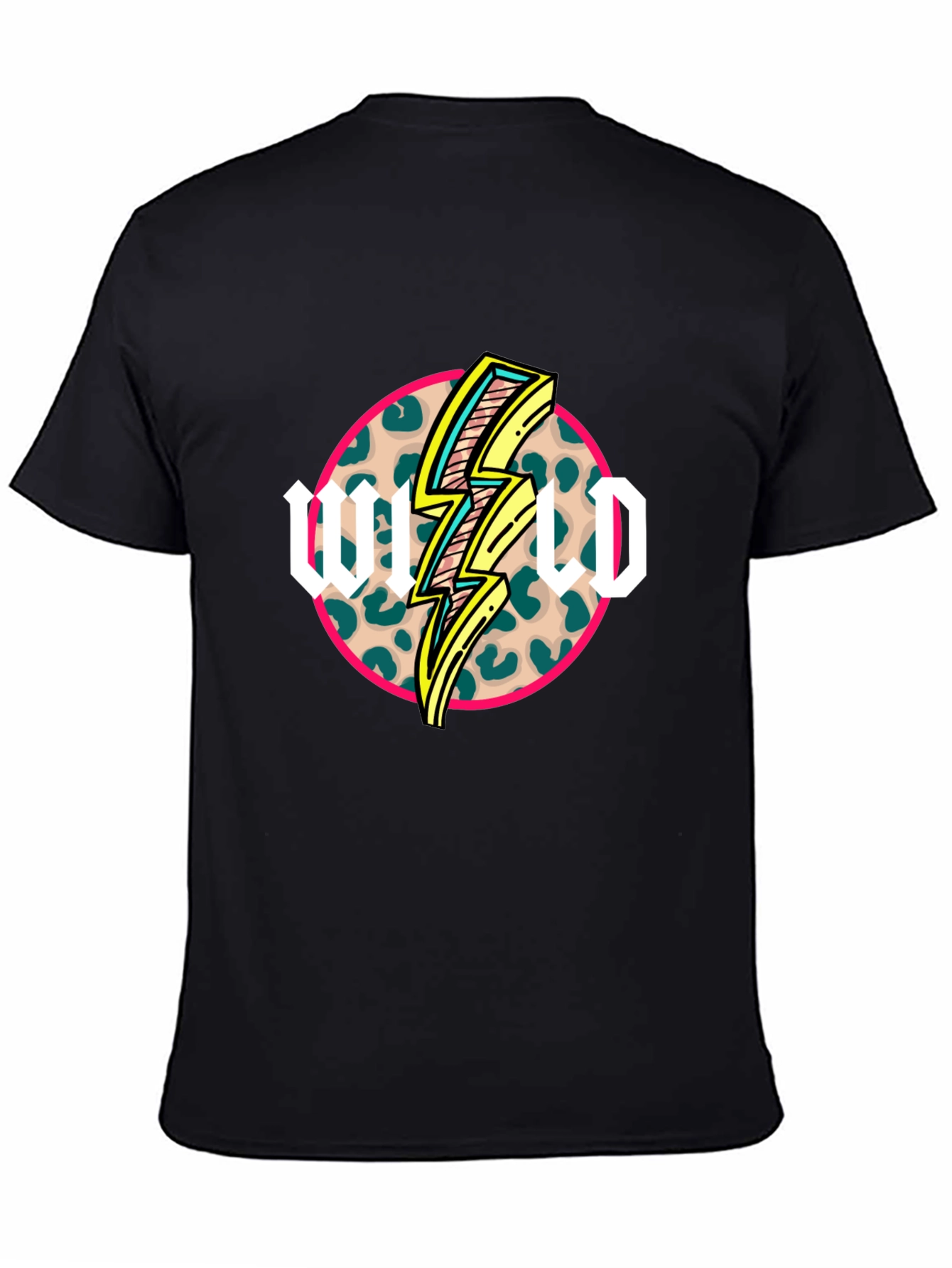 Wild Lightning Bolt Graphic T-Shirt