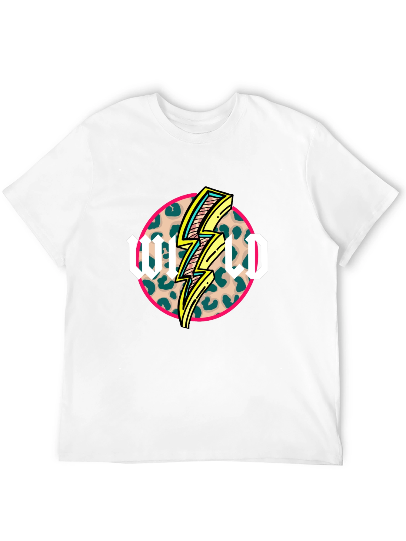Wild Lightning Bolt Graphic T-Shirt