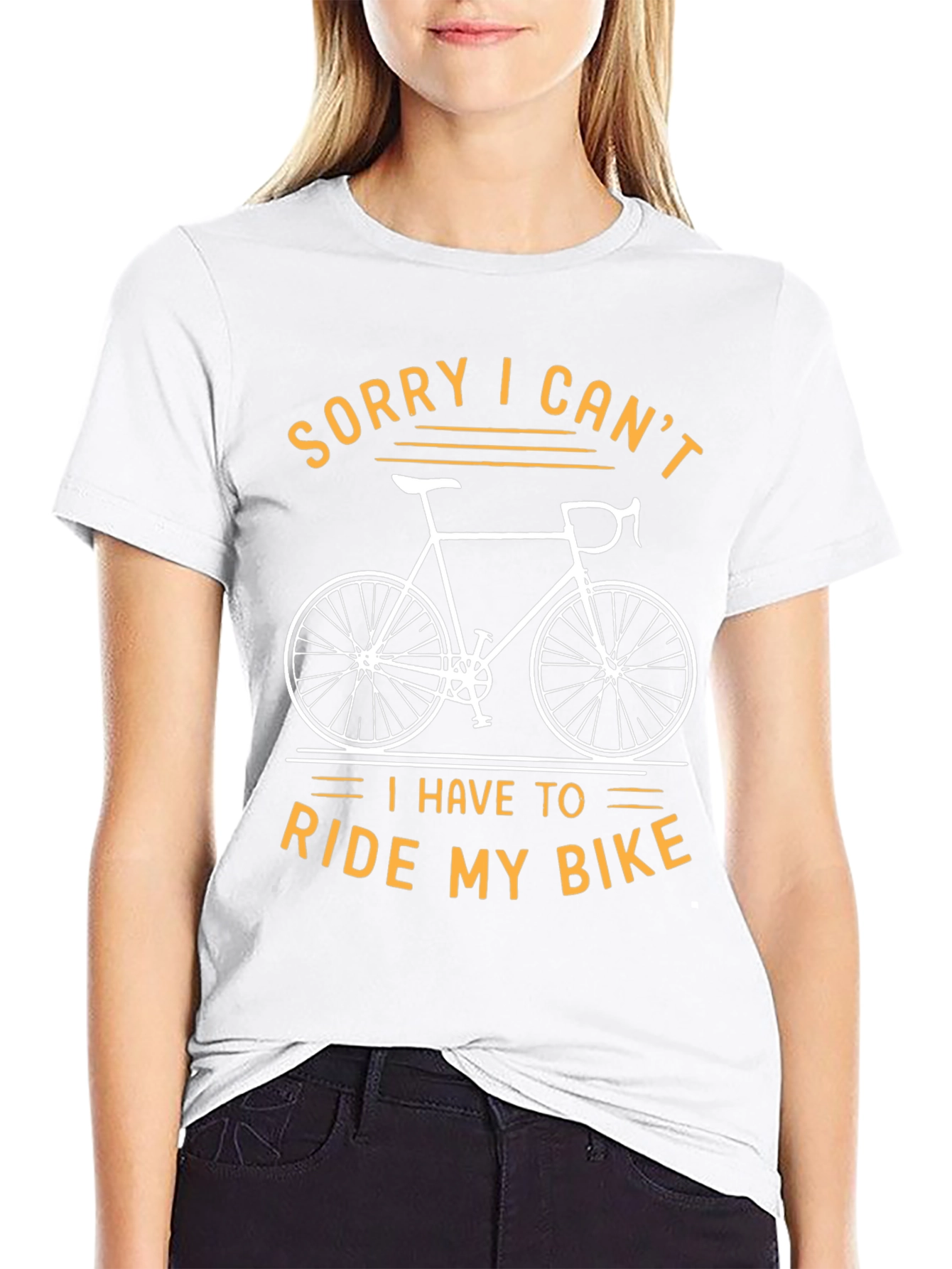 Sorry I Cant Ride My Bike T-Shirt