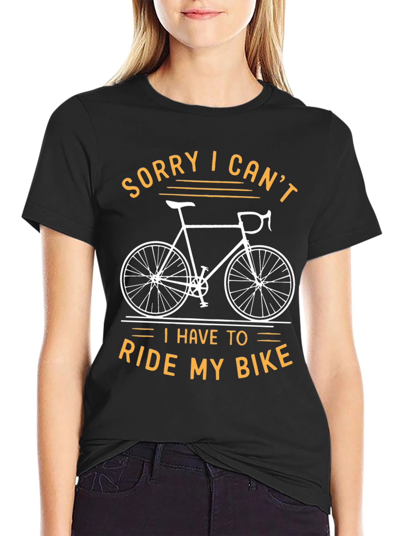 Sorry I Cant Ride My Bike T-Shirt